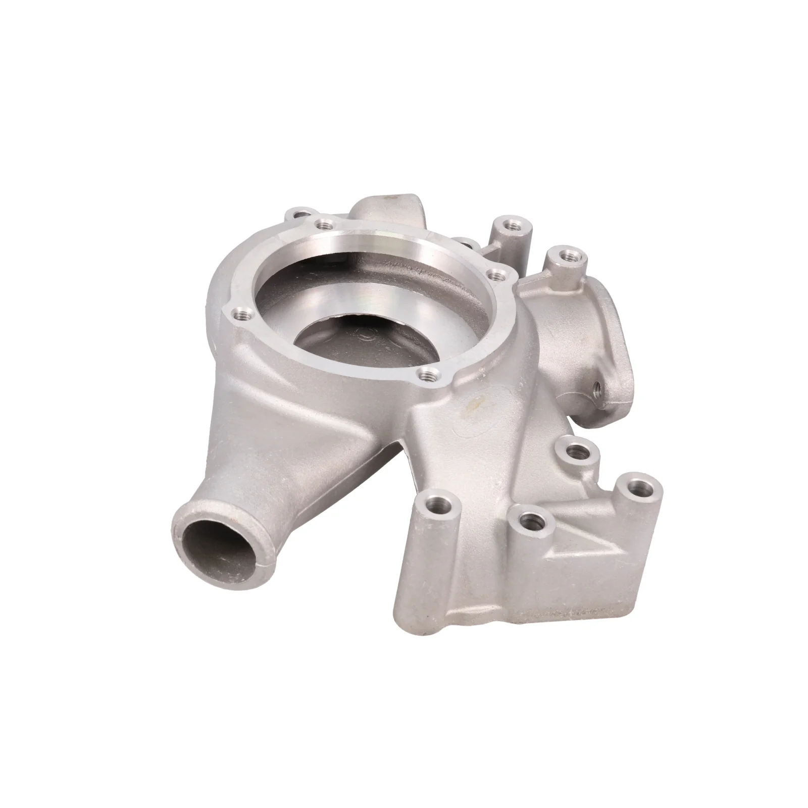 Chrysler Big Block Satin Aluminum High Flow Mechanical Water Pump Housing - Image 3