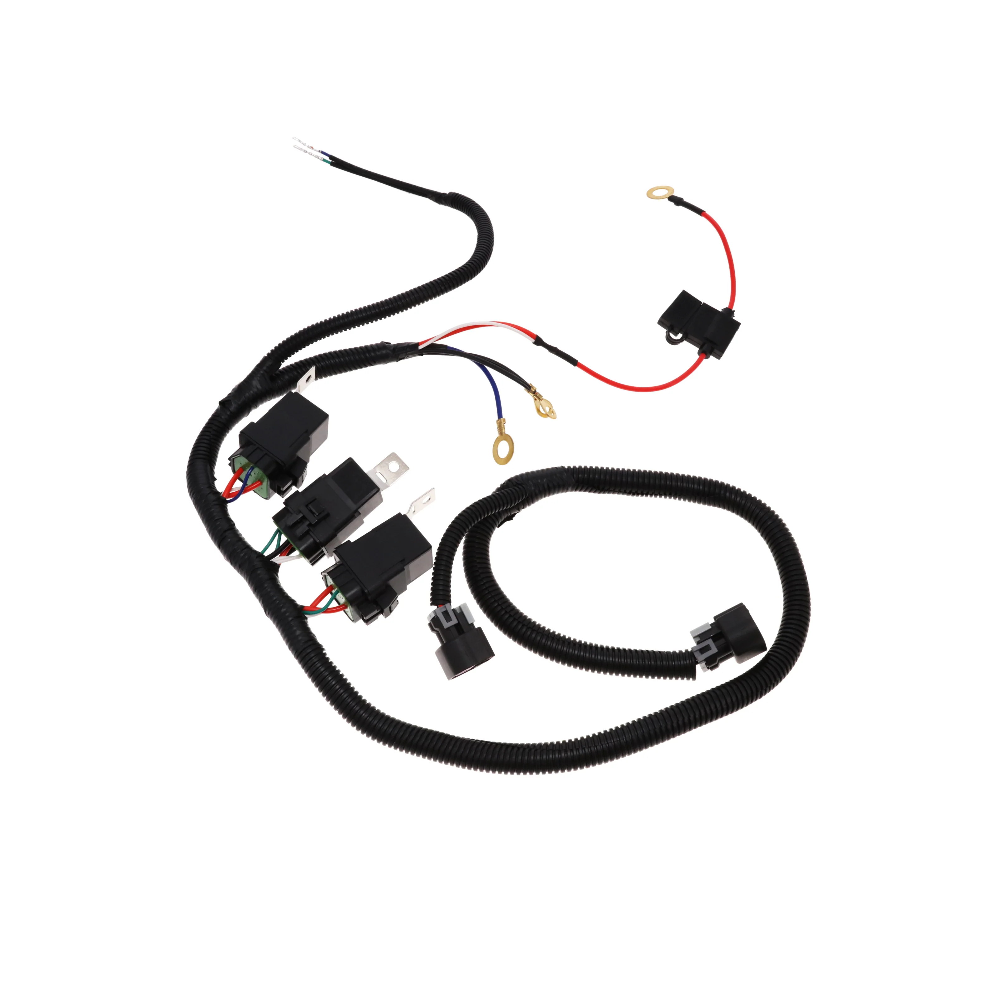 Dual Electric Fan Upgrade Wiring Harness for 96-06 ECU Control - Image 4