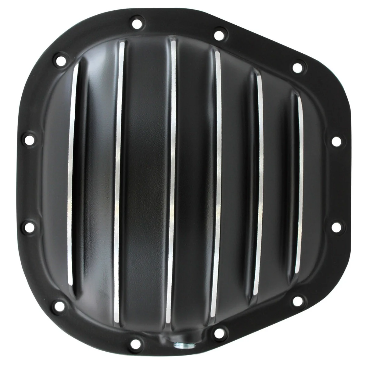 Ford 10.25" & 10.5" 12-Bolt Aluminum Differential Cover Kit - Black