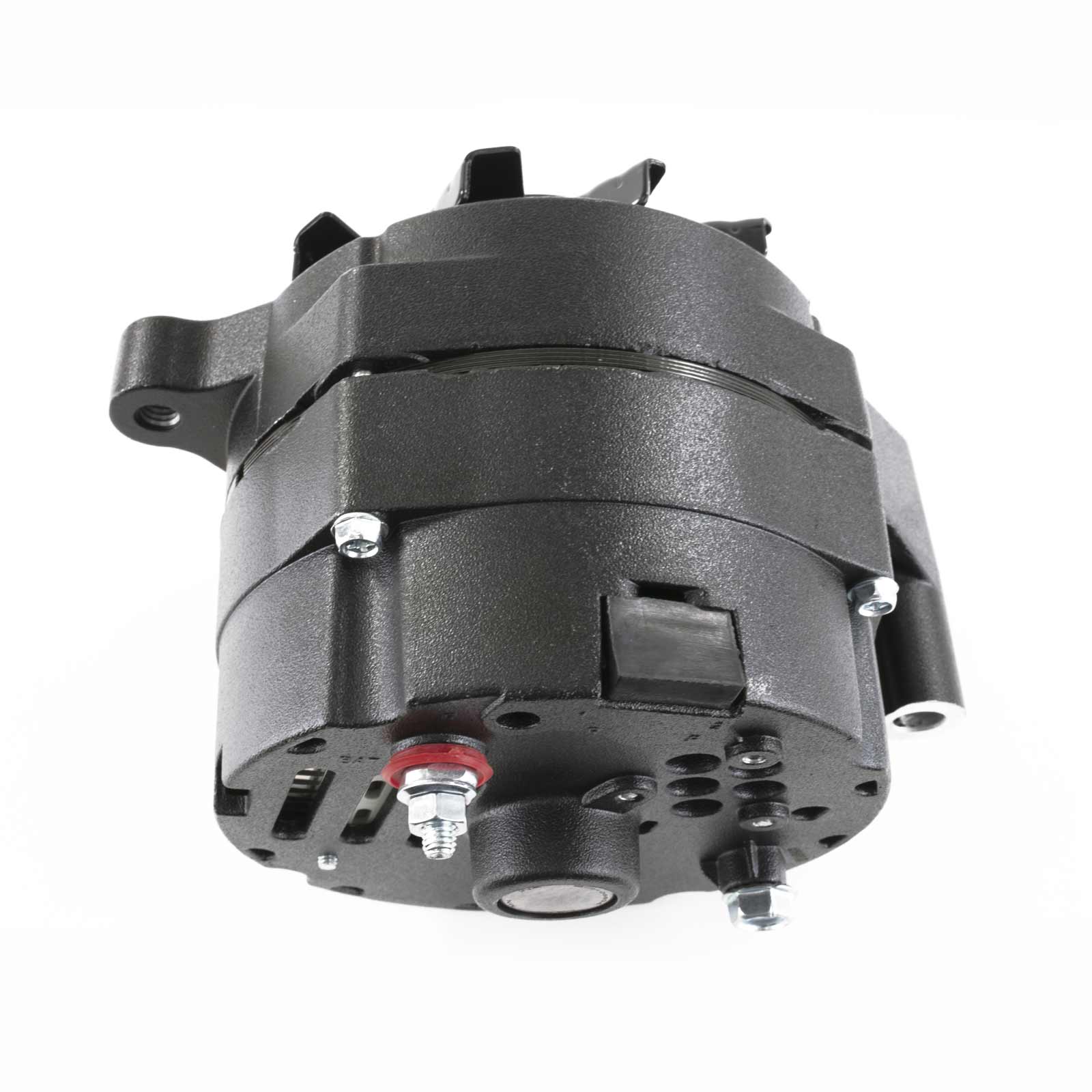 Ford 1G Style 110 Amp Alternator - Black - Image 3