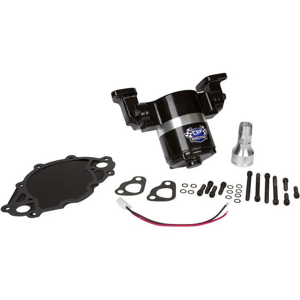 Ford 289-302-351W Small Block Electric Water Pump - 35 GPM - Black - Image 2