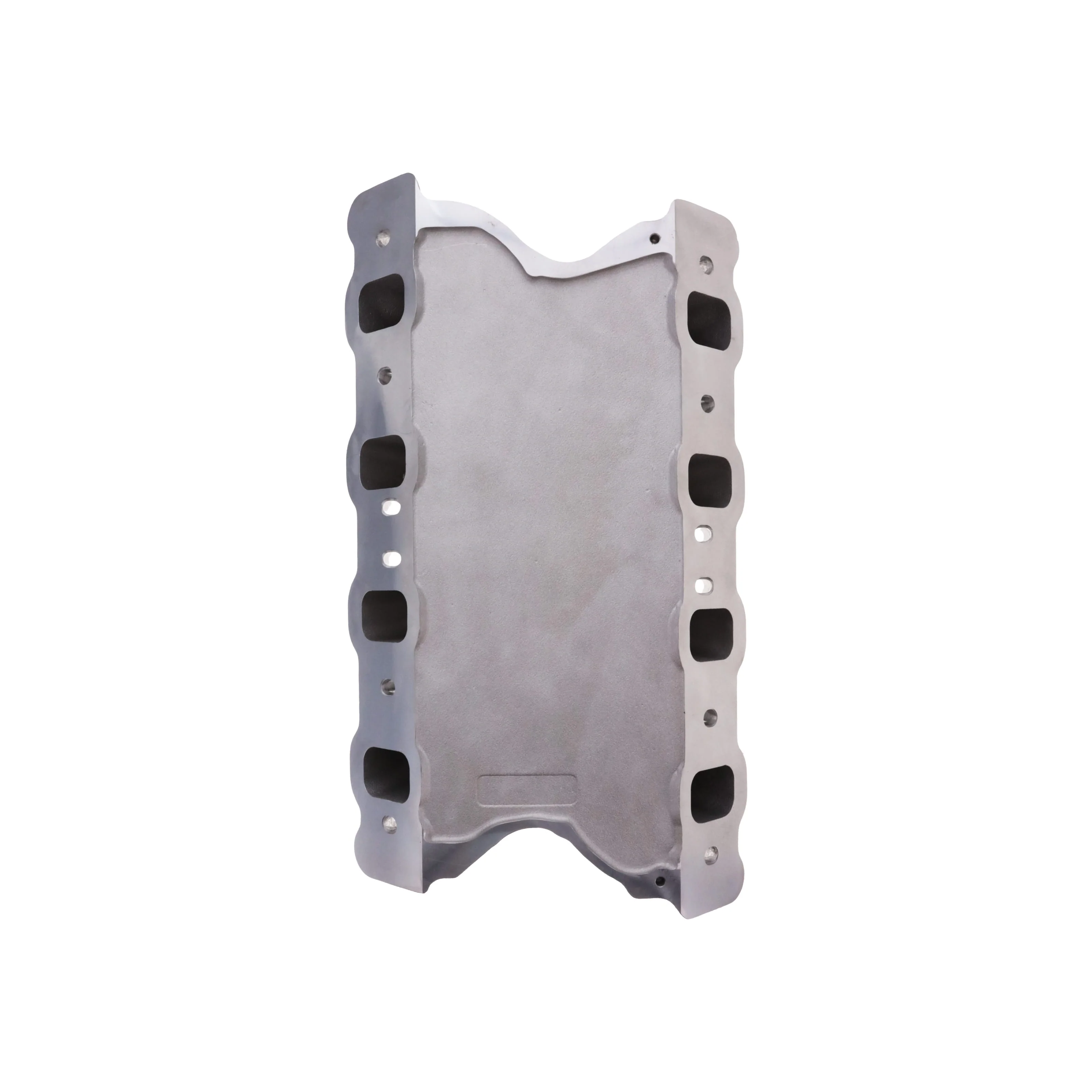 Ford 351 Cleveland 2V/4V Aluminum Intake Manifold, Single Plane, Hi-Rise - Satin - Image 3