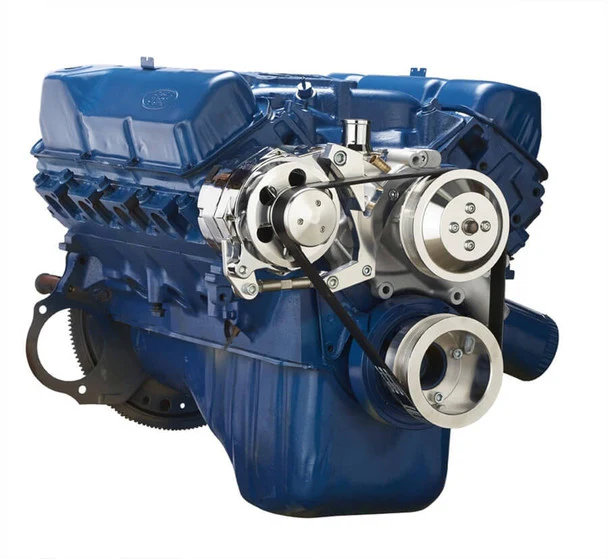 Ford 351C 351M & 400 Serpentine System - Alternator Only - Polished - Image 3