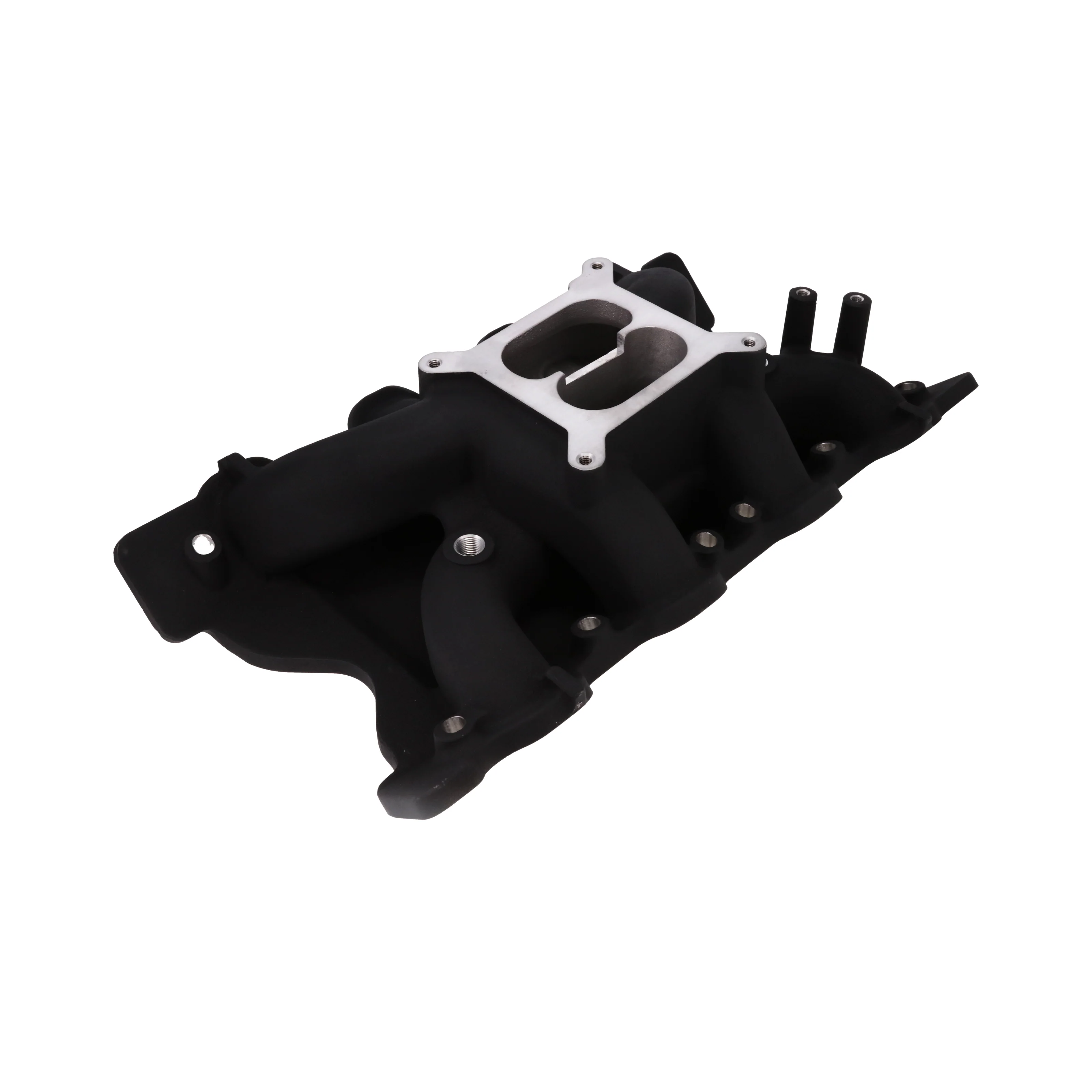 Ford 351C V8 2V/4V Dual Plane Aluminum Intake Manifold - Black