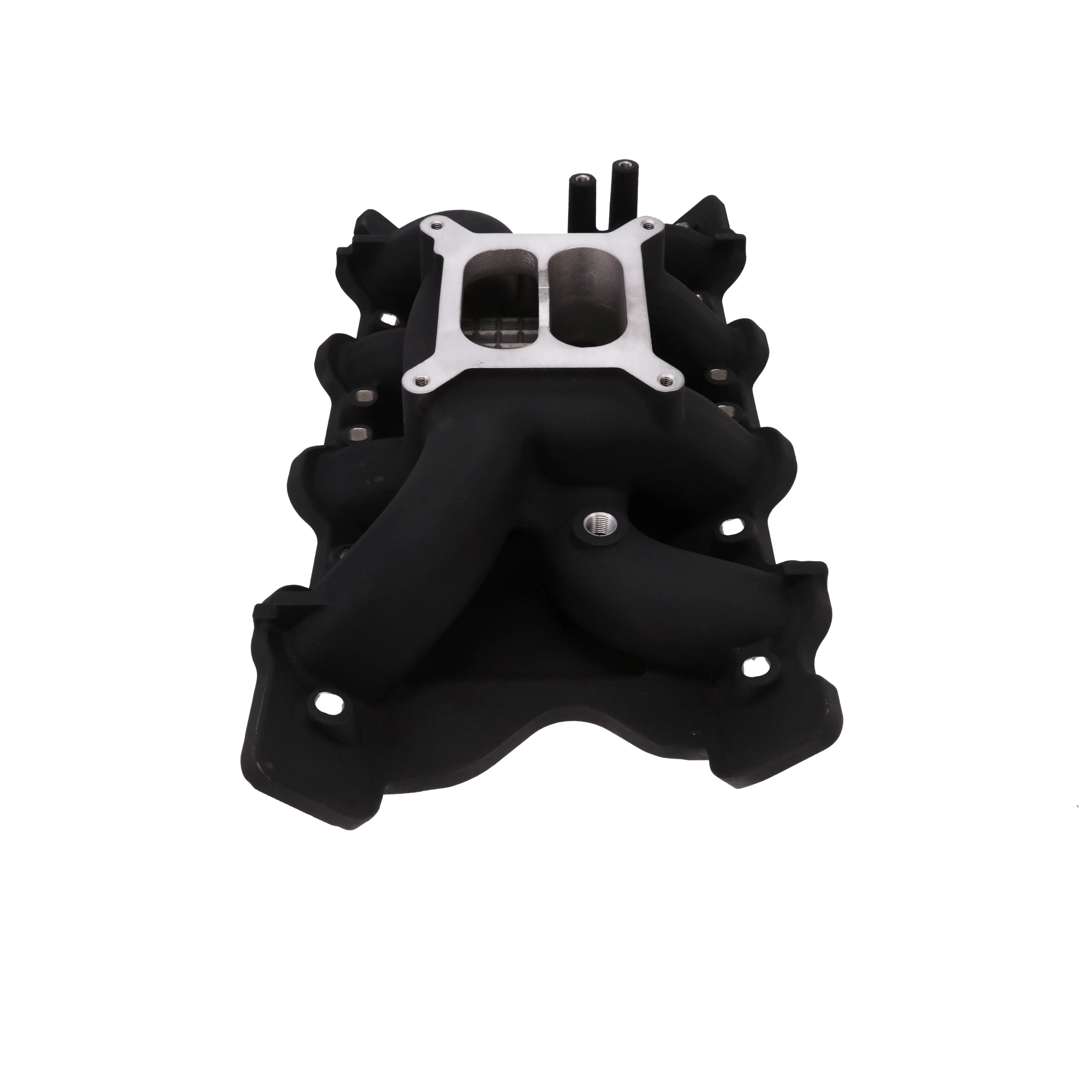 Ford 351C V8 2V/4V Dual Plane Aluminum Intake Manifold - Black - Image 2