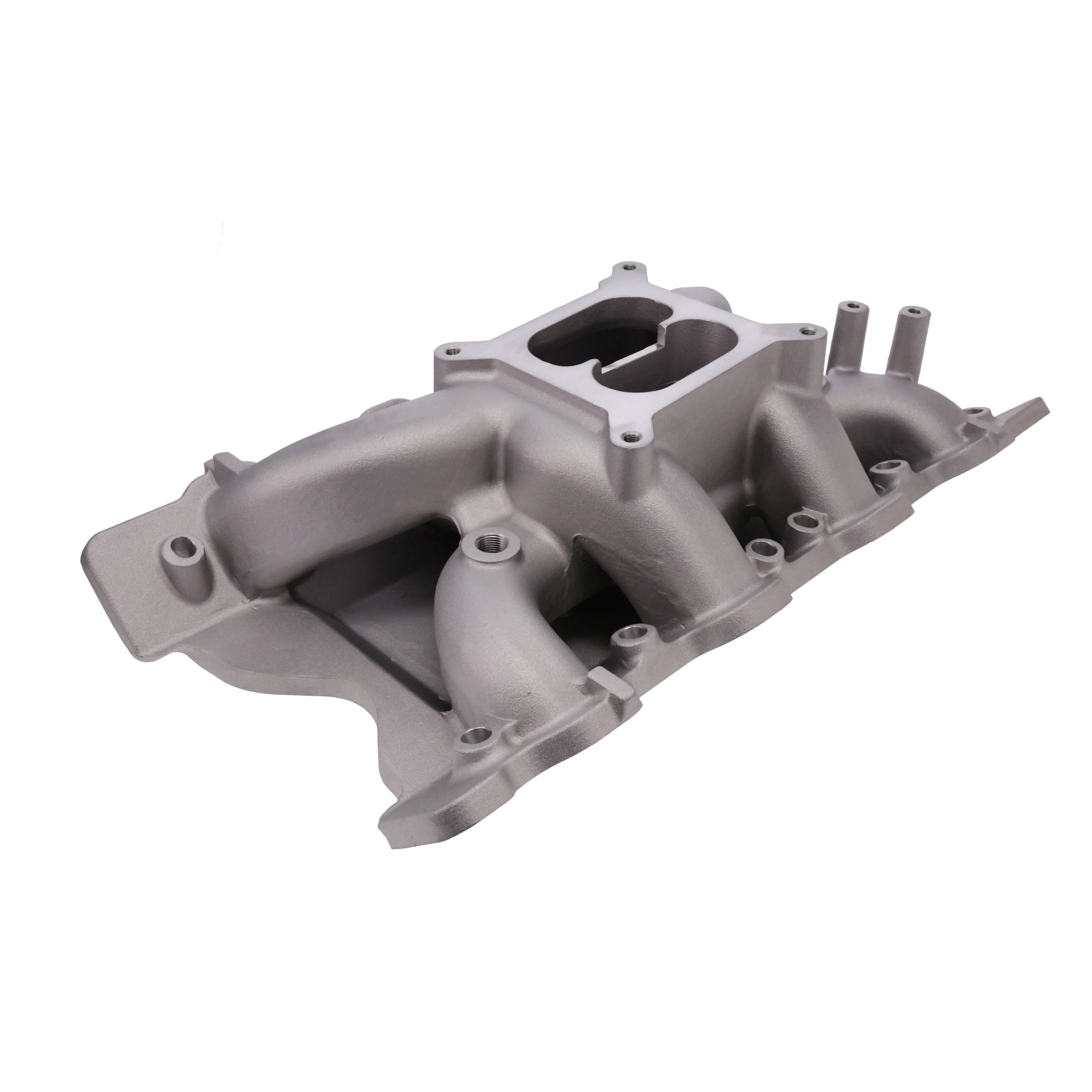 Ford 351C V8 2V/4V Dual Plane Aluminum Intake Manifold - Satin