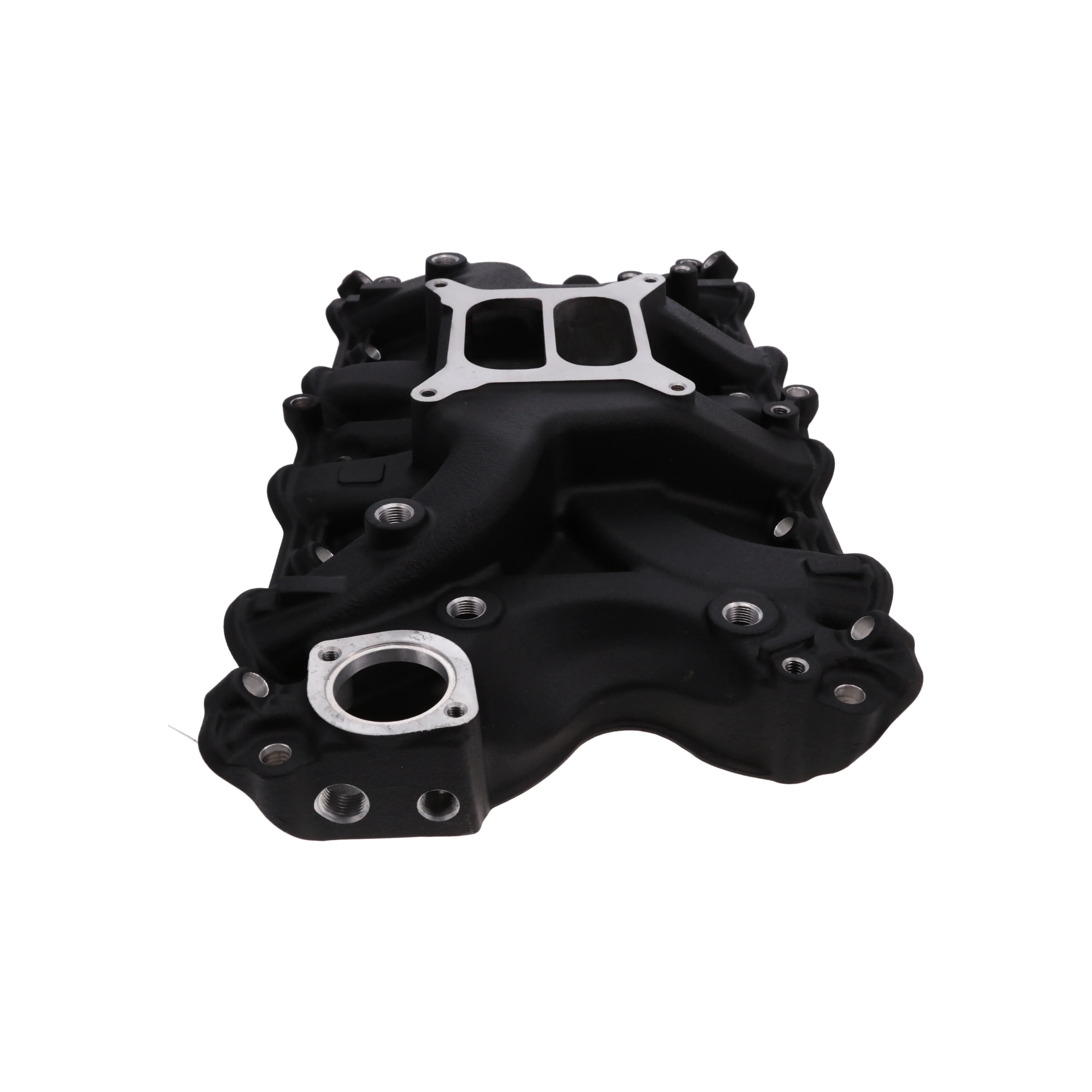 Ford 429/460 Big Block V8 Dual Plane Aluminum Intake Manifold - Black - Image 2