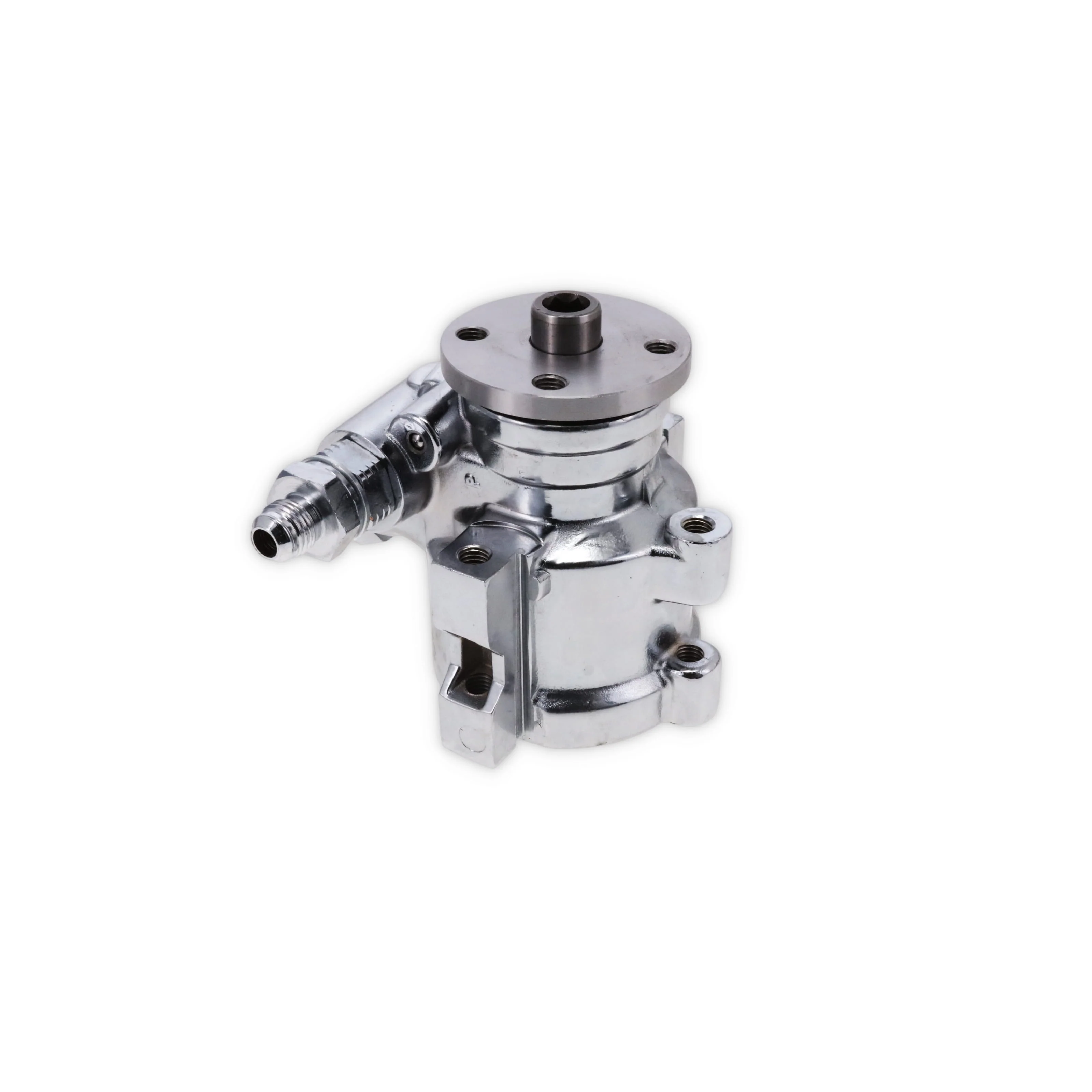 Ford 5.0L Coyote Hydraulic Power Steering Kit - Polished - Image 5