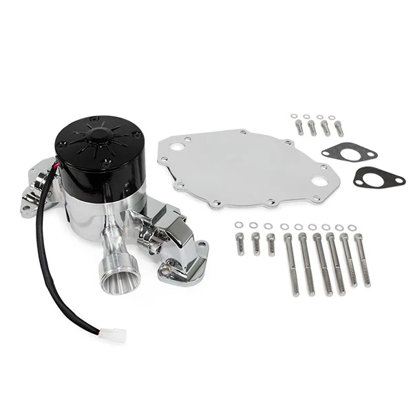 Ford Big Block 429/460 High-Flow Electric Water Pump - Chrome - Image 3