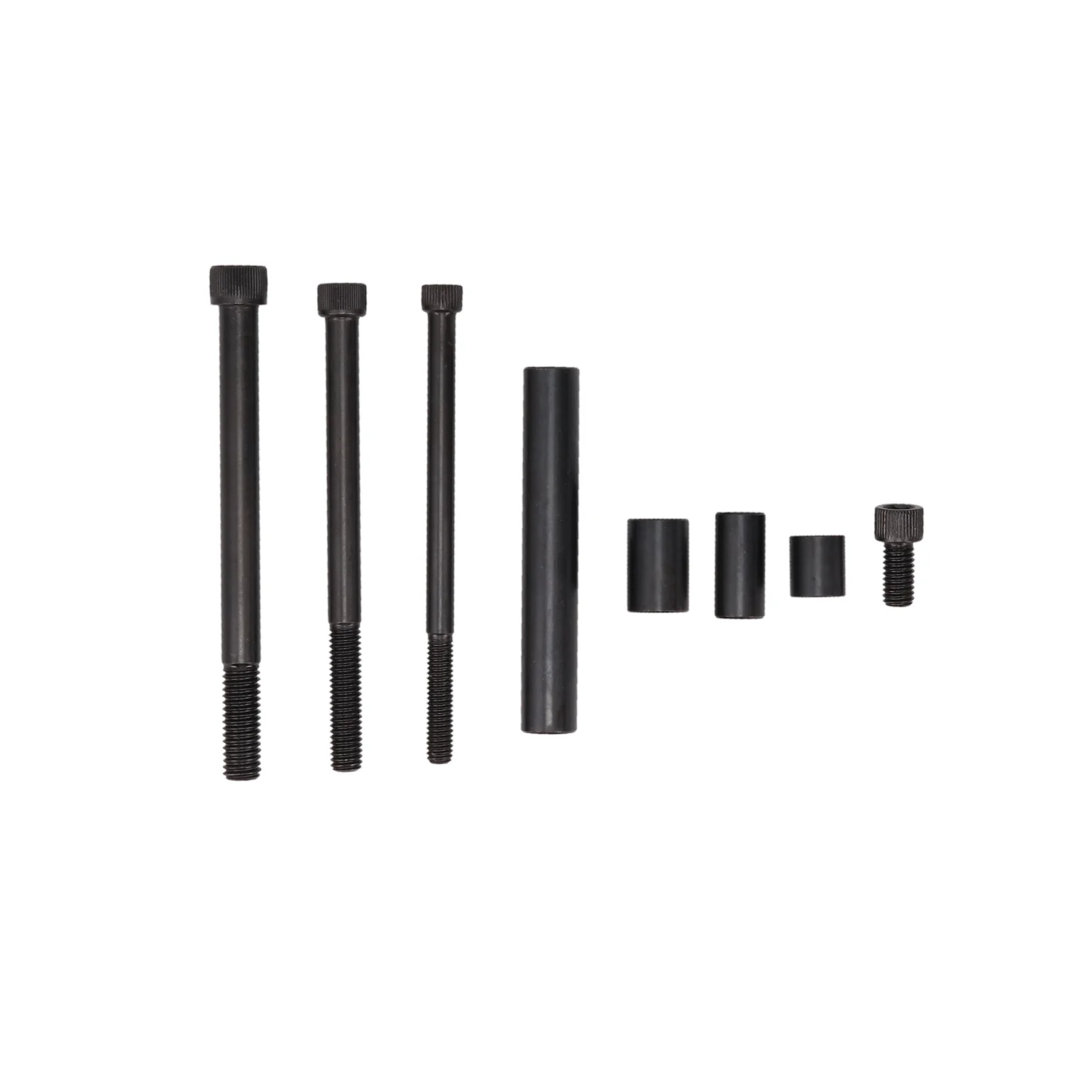 Ford Big Block Mid-Mount Alternator Bracket - Black - Image 2