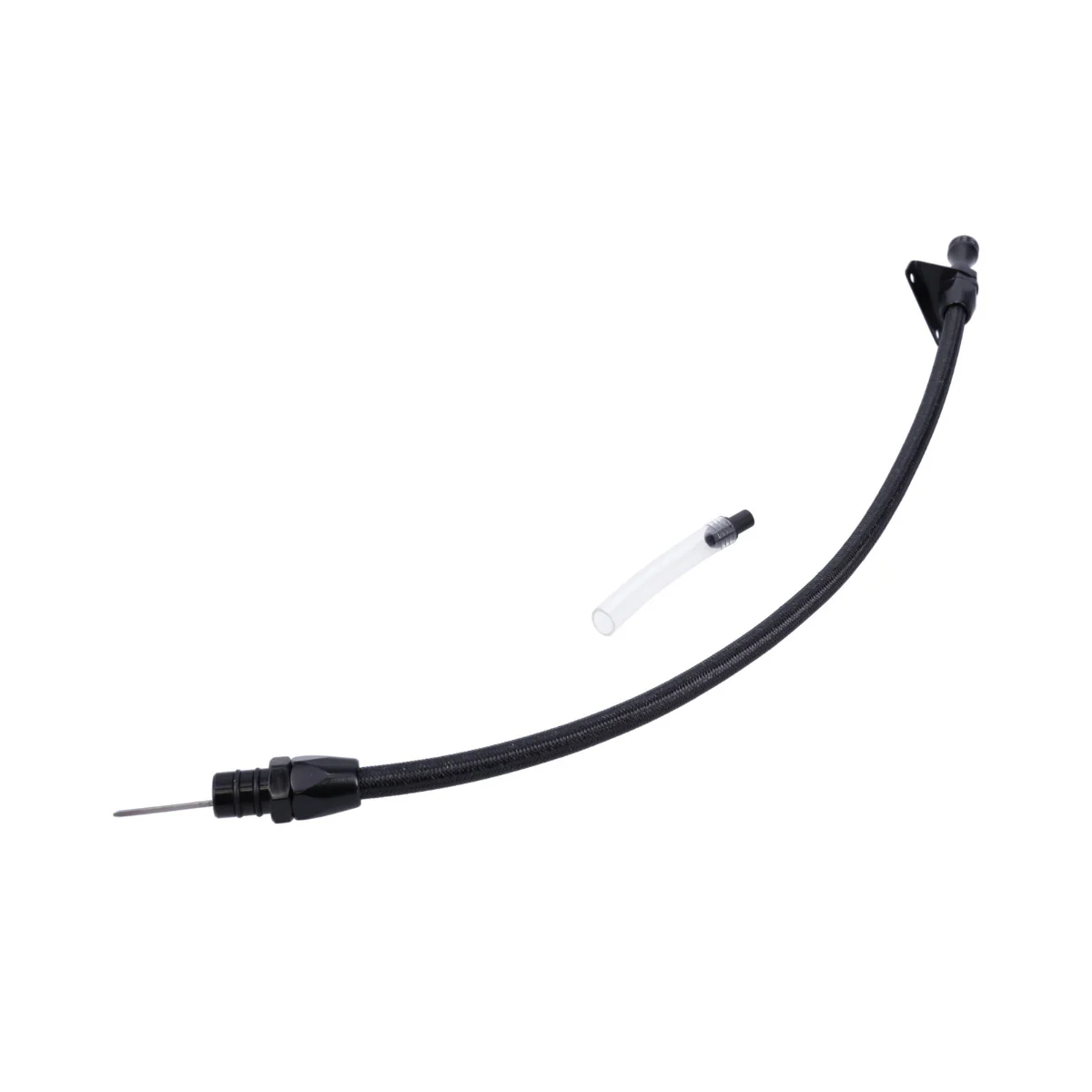 Ford C4 Flexible Braided Stainless Steel Transmission Dipstick - Black