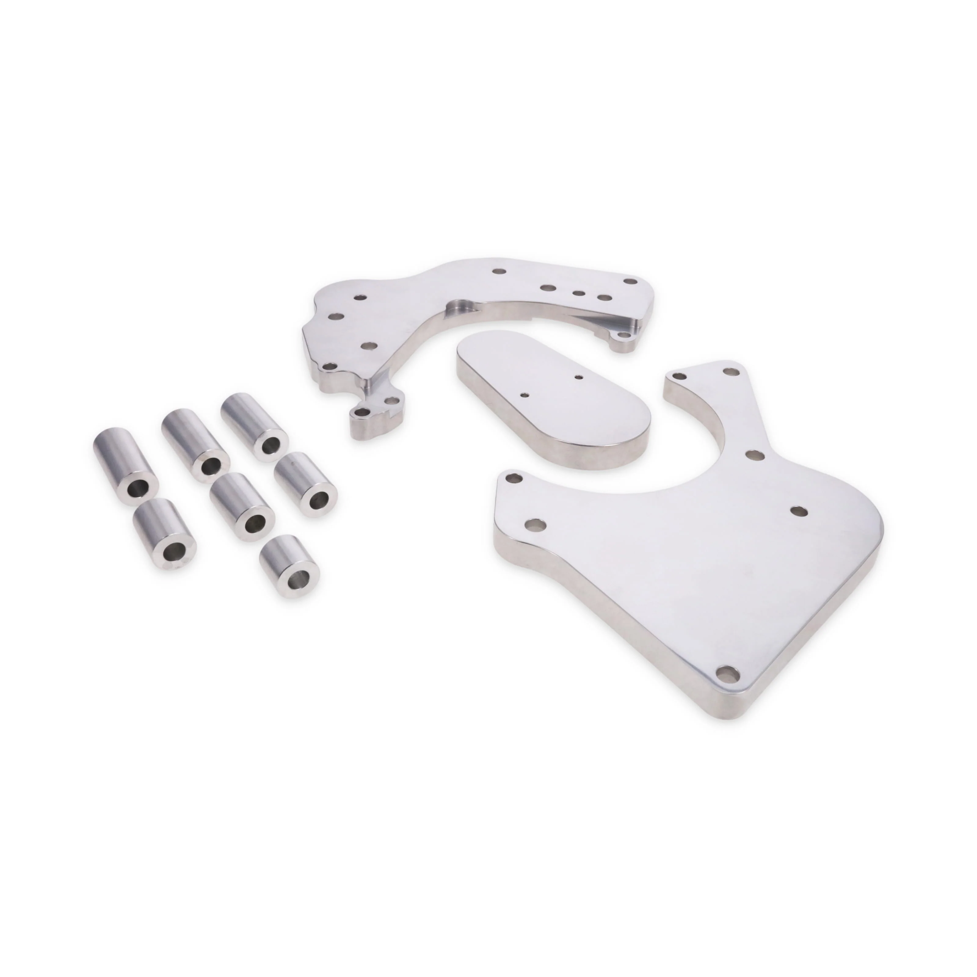 Ford Coyote Serpentine Front Drive System - Polished - Image 3