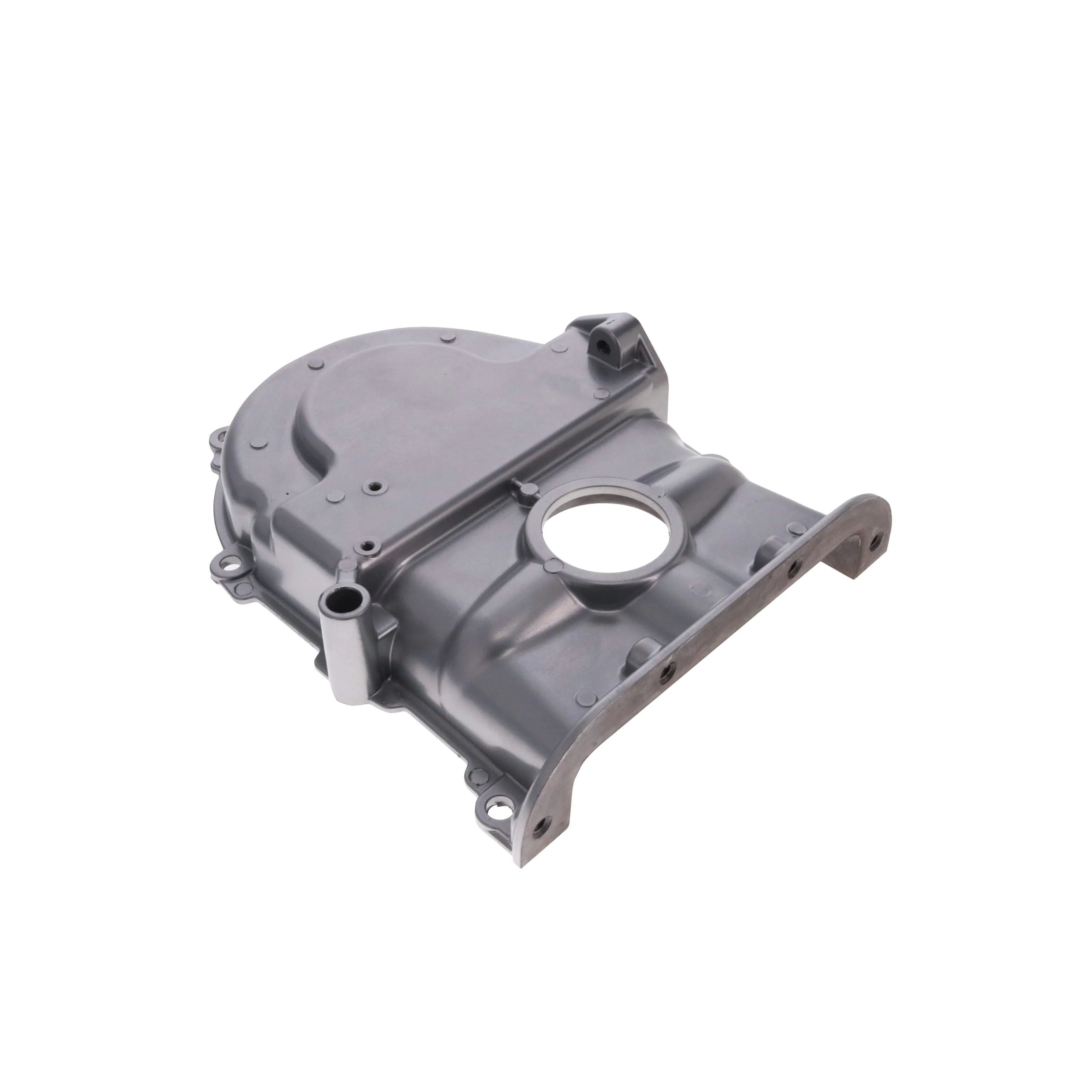 Ford FE Big Block Satin Aluminum Timing Cover w/ Hardware & Pointer - Image 3
