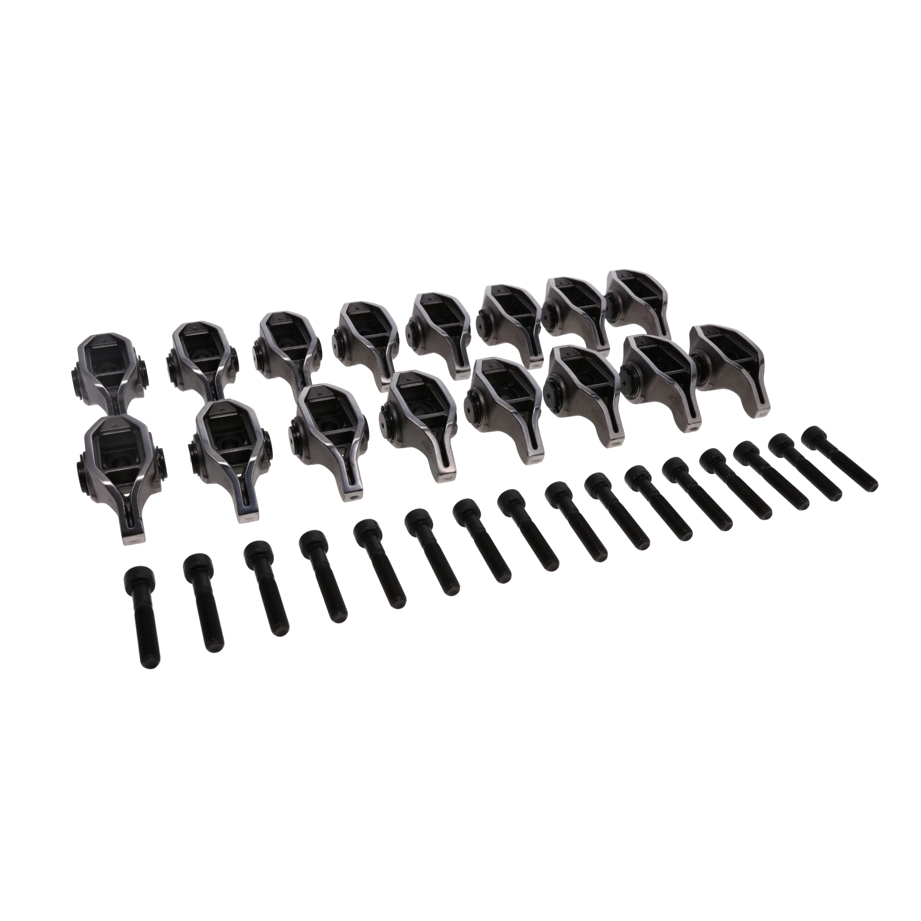 Ford Godzilla Pro Series Cast Steel Rocker Arms, 1.8 Ratio, Needle Bearing Trunnion