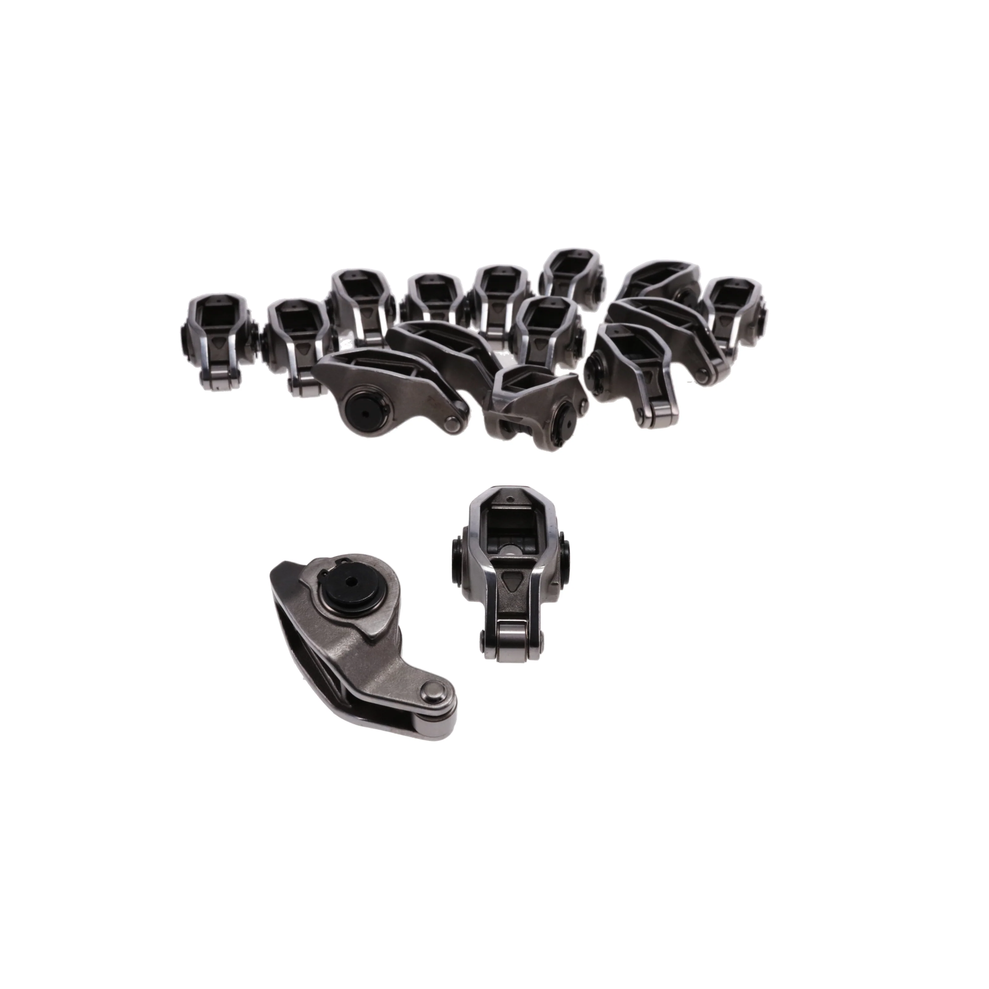 Ford Godzilla Pro Series Cast Steel Rocker Arms, 1.8 Ratio, Needle Bearing Trunnion, Needle Bearing Tip - Image 3