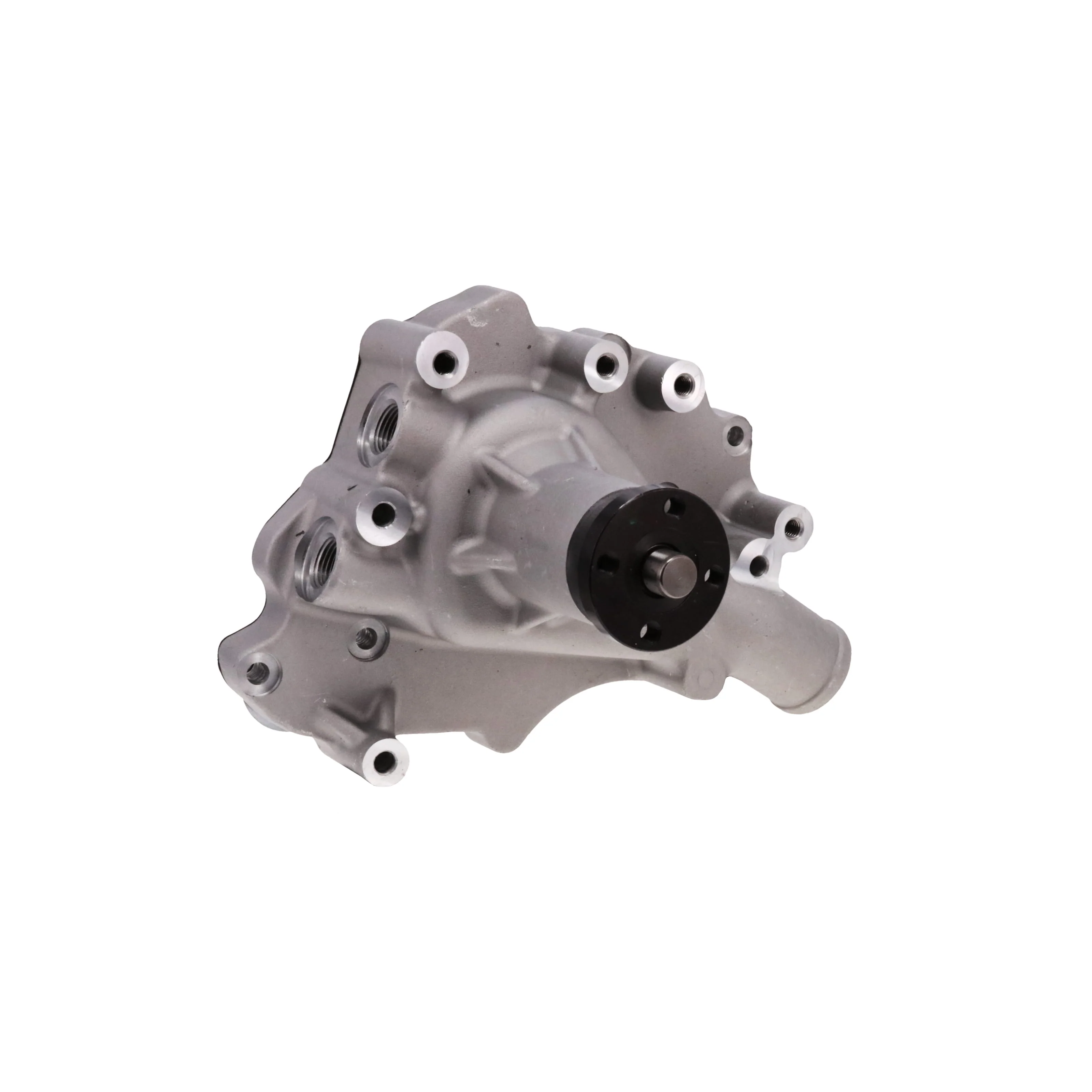 Ford Small Block 289/302/351W Aluminum High-Flow Mechanical Water Pump, Driver Side Inlet - Satin - Image 3