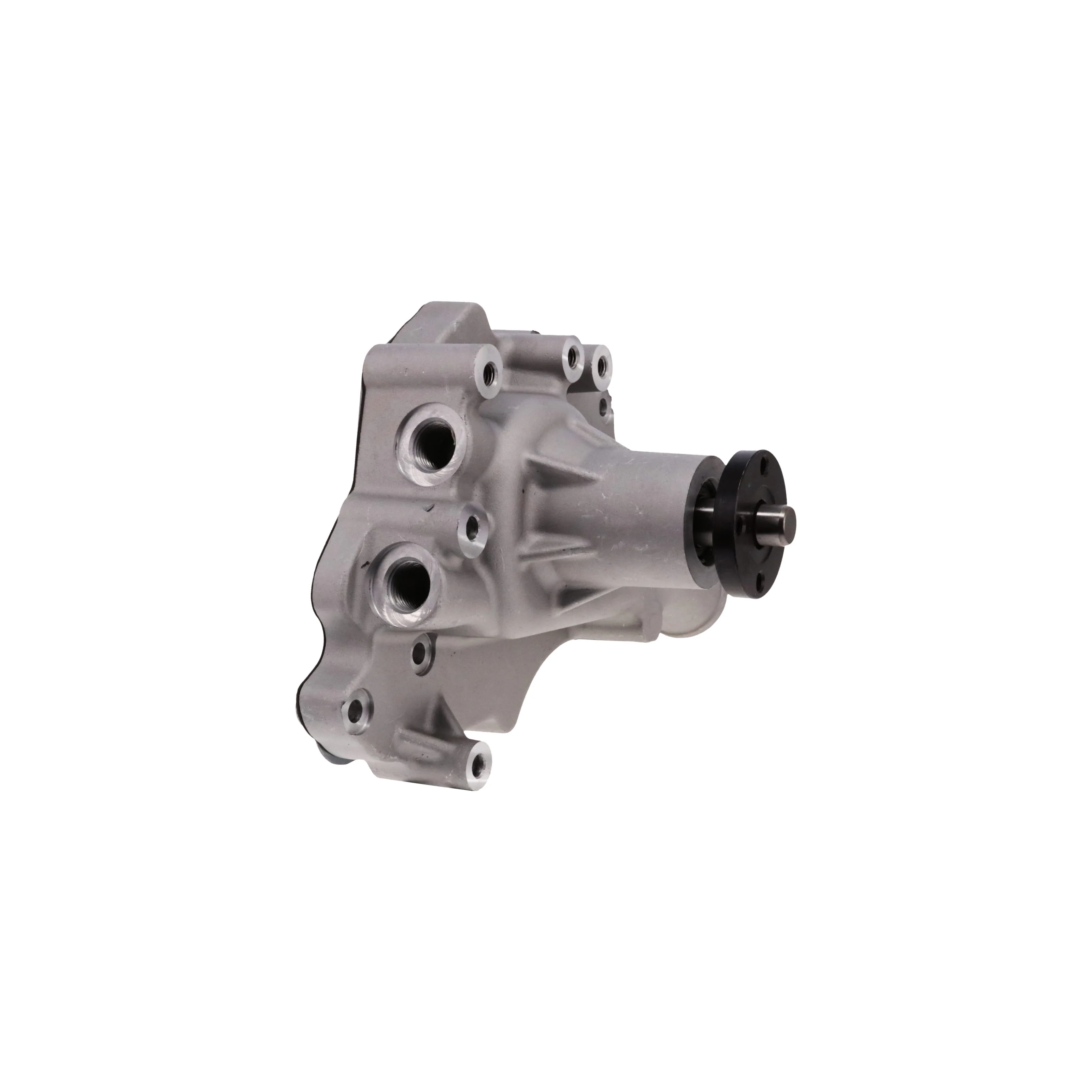 Ford Small Block 289/302/351W Aluminum High-Flow Mechanical Water Pump, Driver Side Inlet - Satin - Image 4