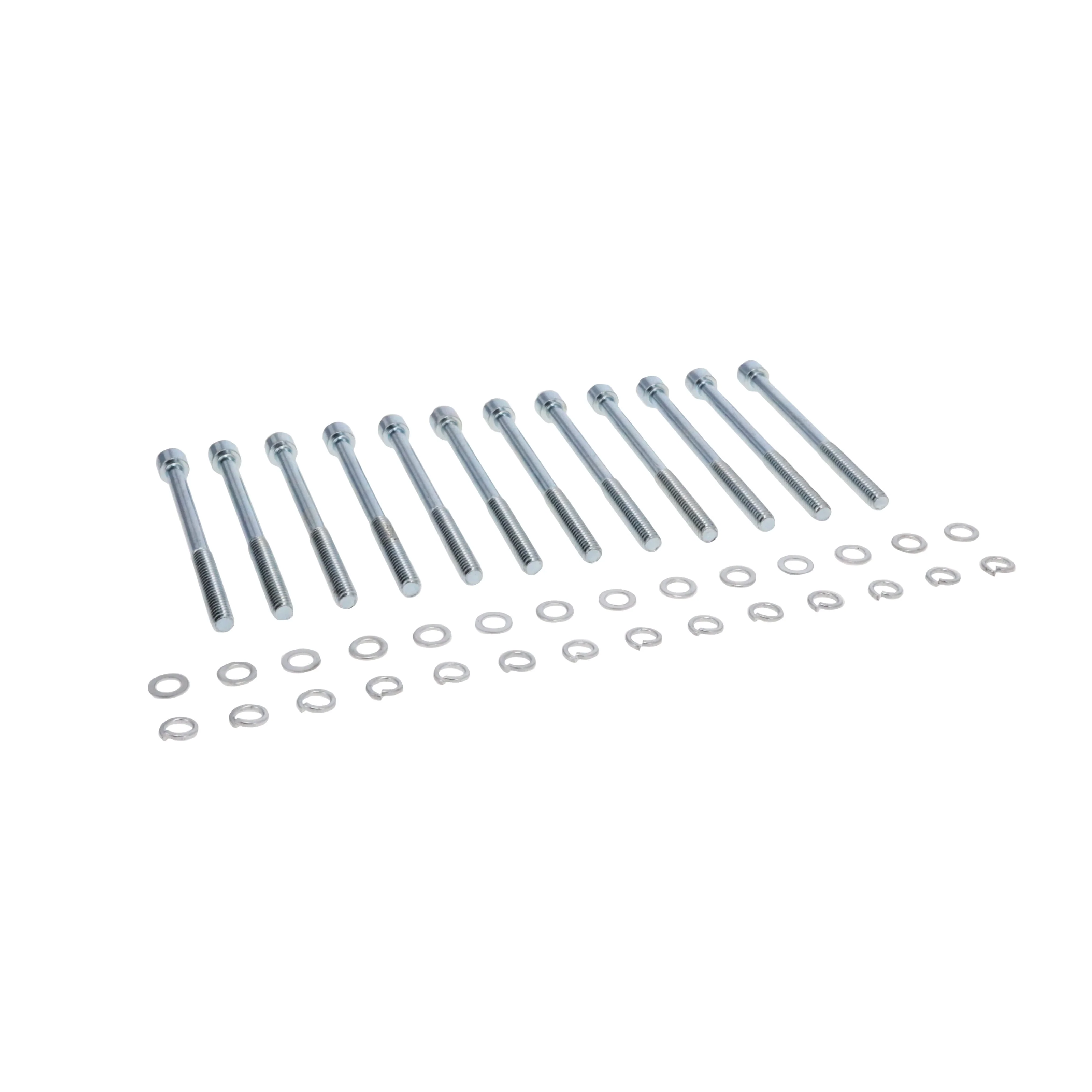 Ford Small Block Long Bolt Fabricated Aluminum Valve Covers with Breather Holes - Polished - Image 5