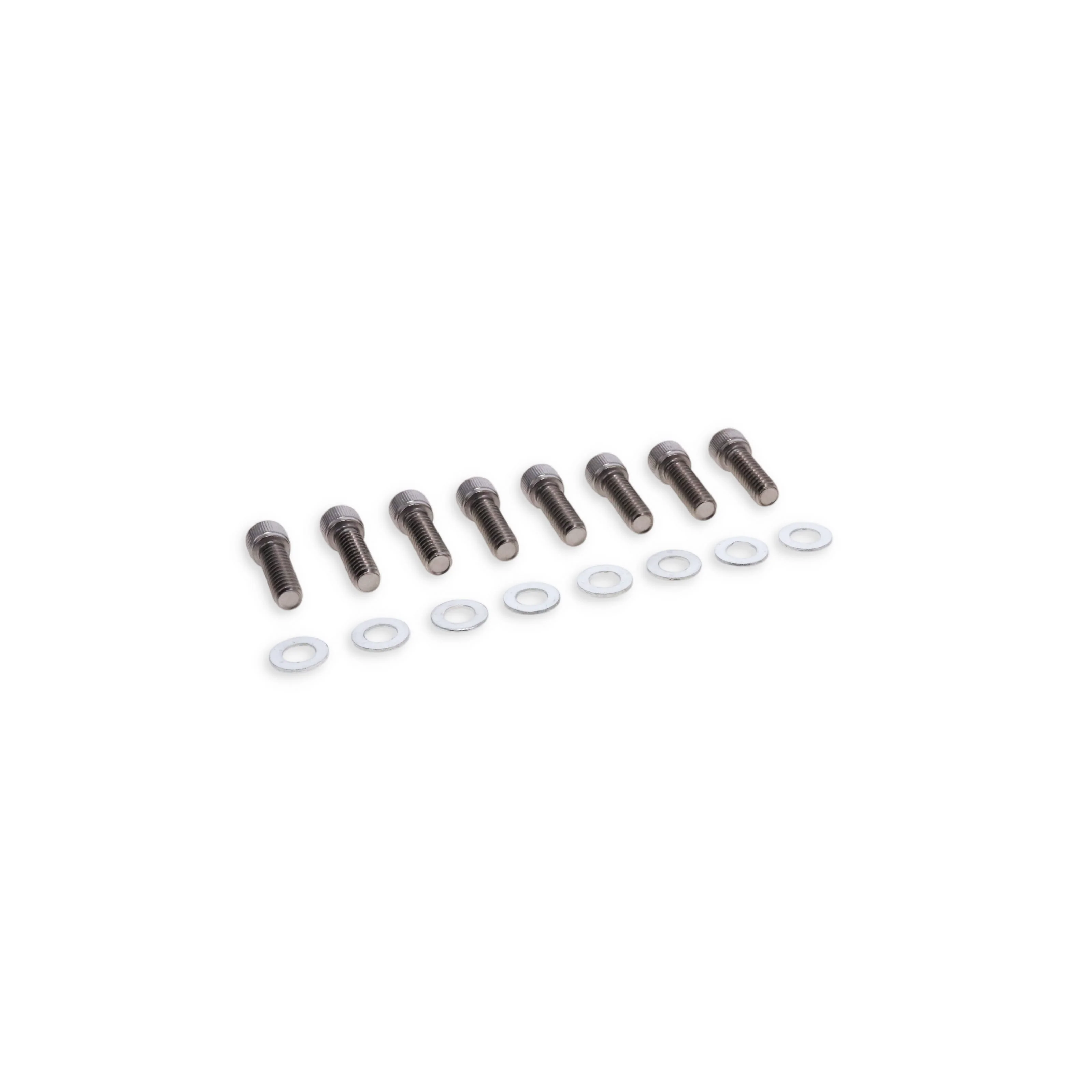 Ford Small Block Short Bolt Fabricated Aluminum Valve Covers with Breather Holes - Clear Anodized - Image 5