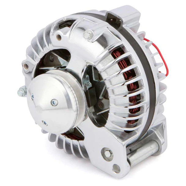 GM 1-Wire Alternator - Chrome Plated - Image 3