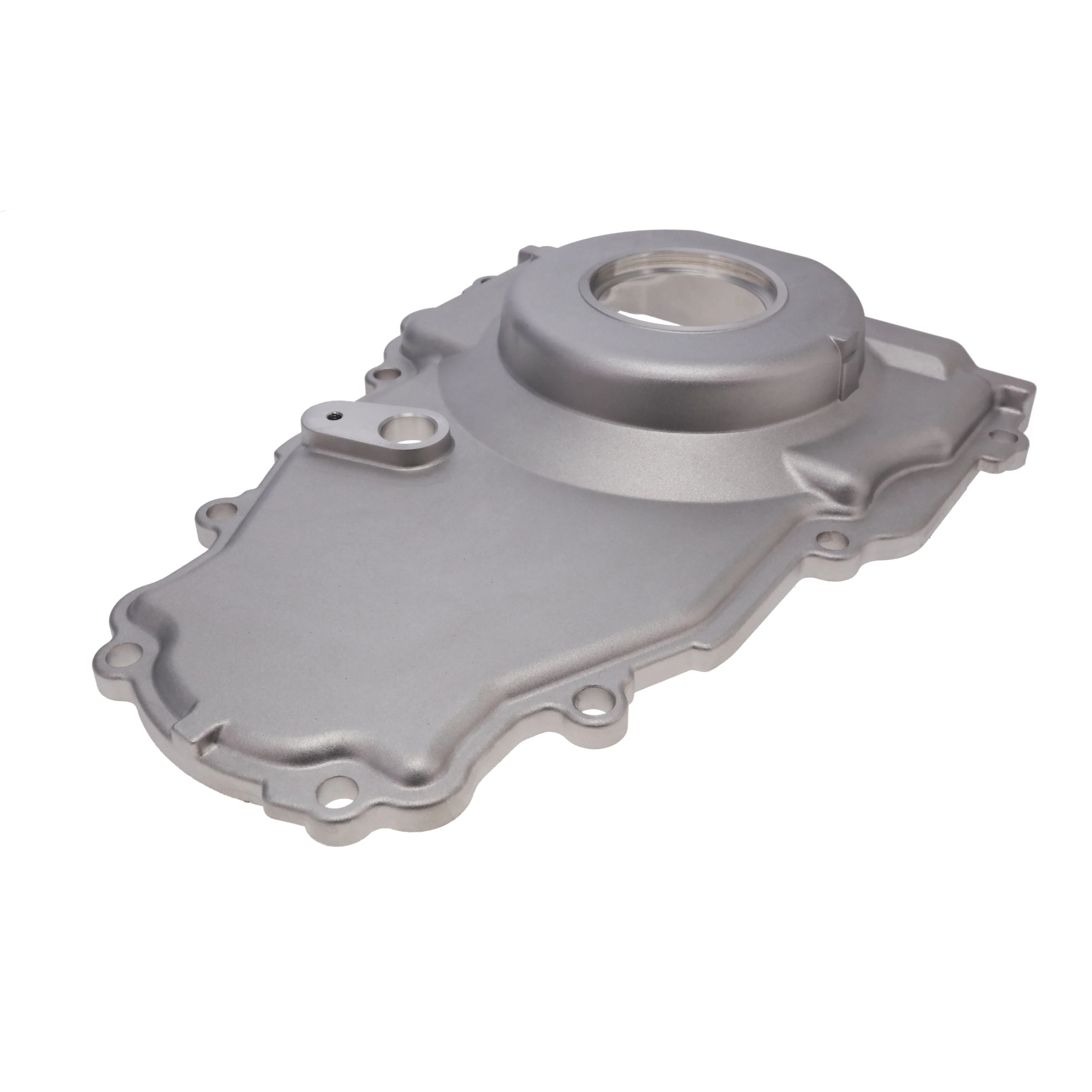 GM LS2/LS3 Satin Aluminum One-piece Timing Cover w/ Gasket & Crank Seal & Hardware - Image 2