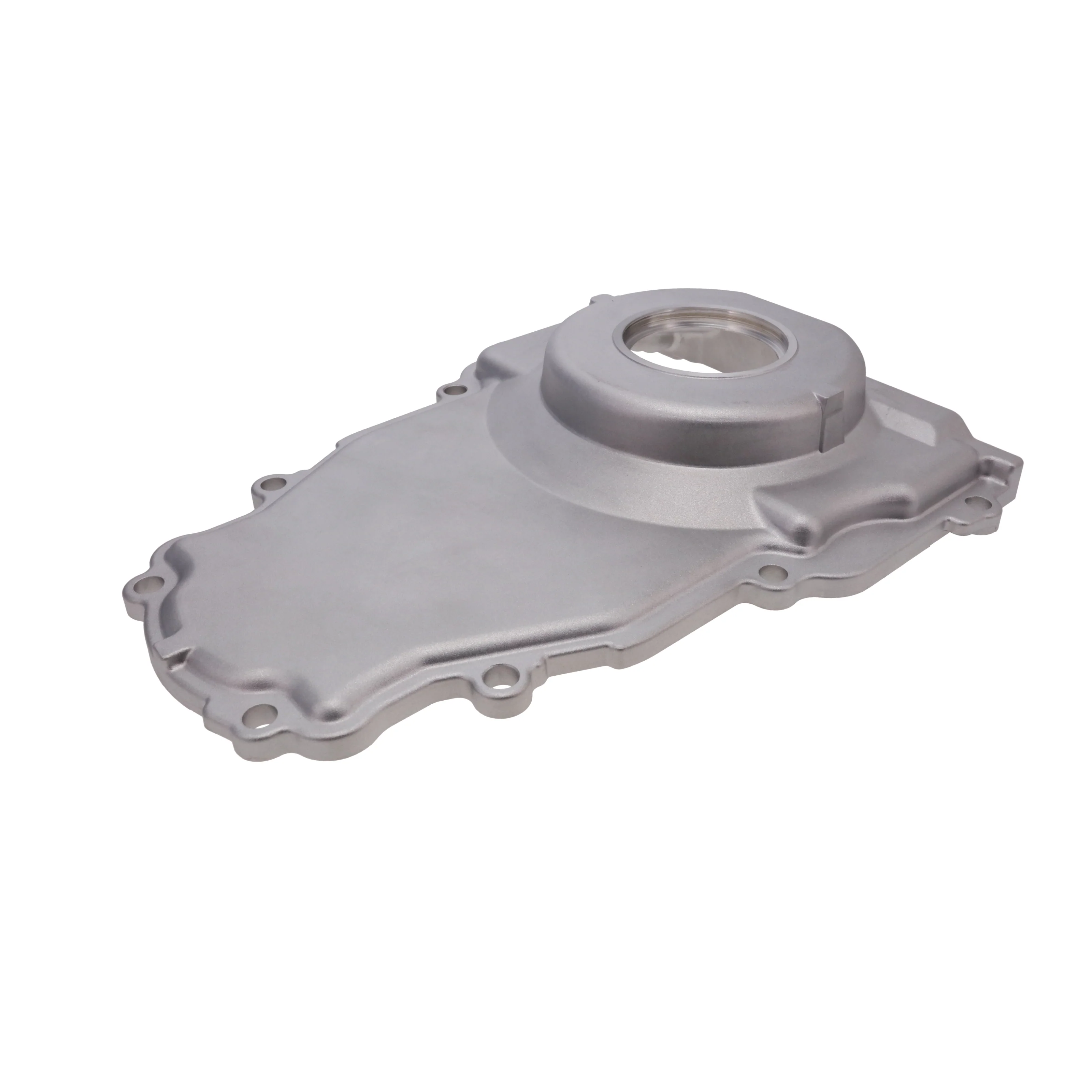 GM LS1/LS6 Satin Aluminum One-piece Timing Cover w/ Gasket & Crank Seal & Hardware - Image 2
