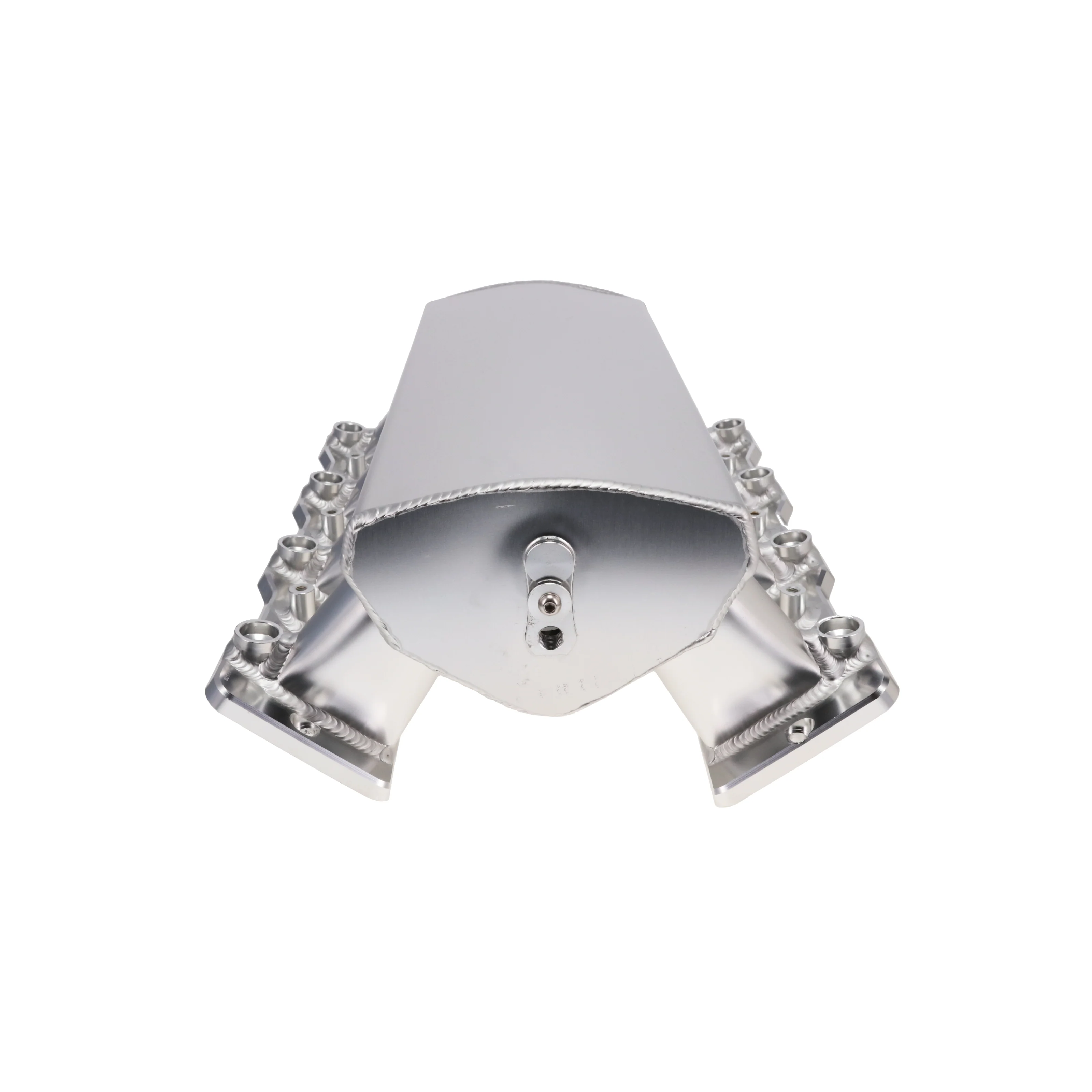 GM LS 102mm Aluminum Intake Manifold - Clear Anodized - Image 4