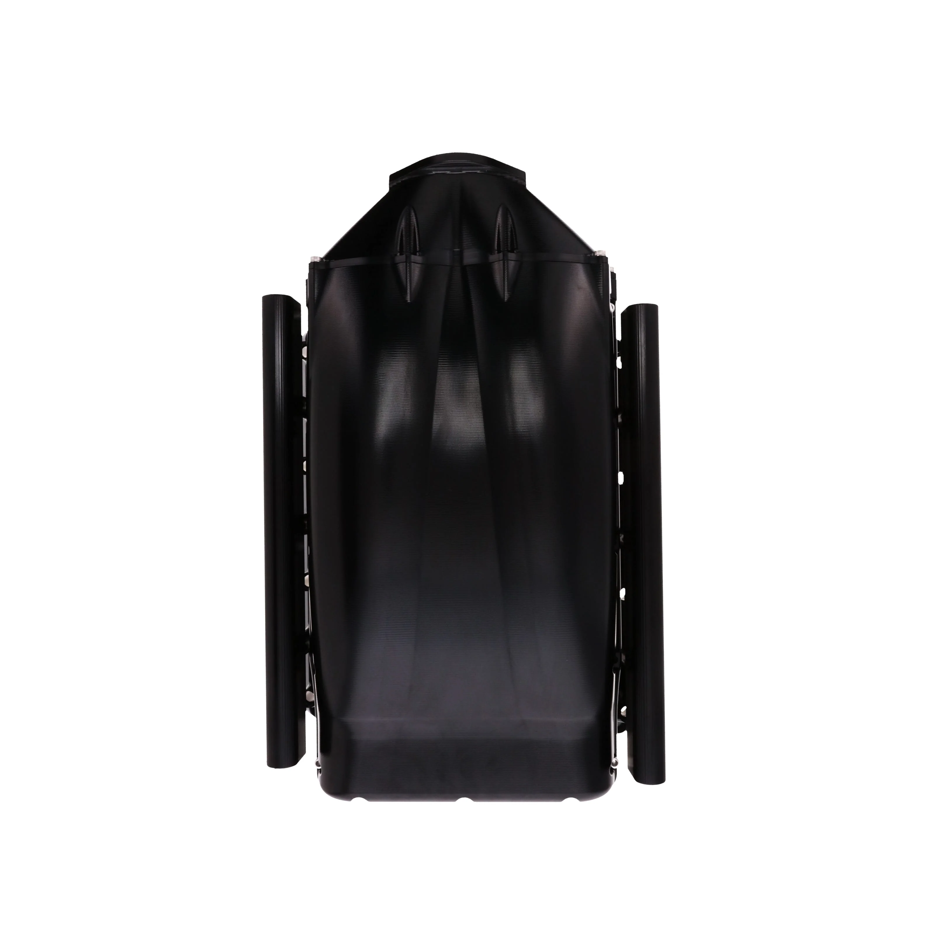 GM LS Cathedral Port V Series Billet Aluminum Low-Rise Intake Manifold - Black - Image 4