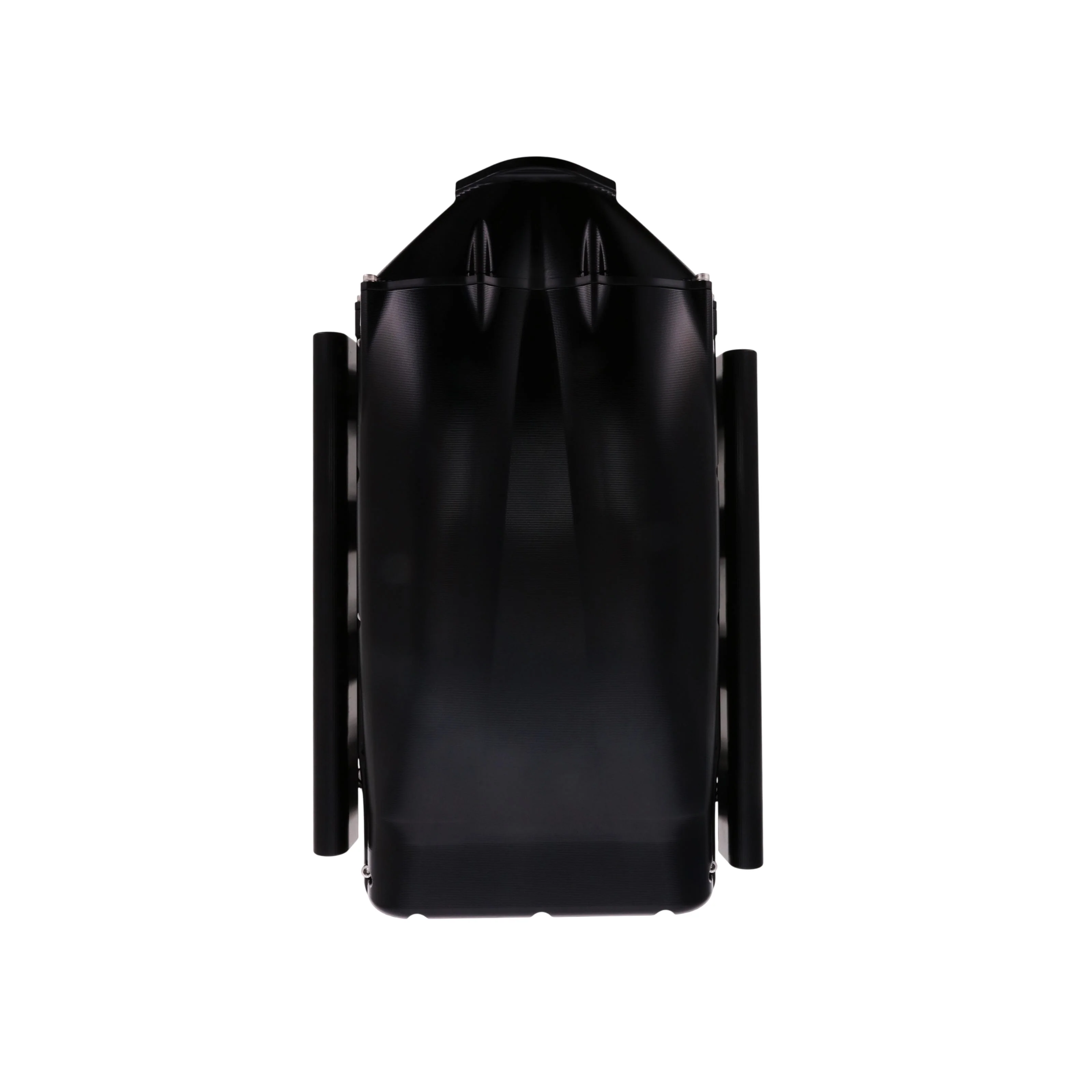 GM LS Cathedral Port V Series Billet Aluminum Mid-Rise Intake Manifold - Black - Image 4
