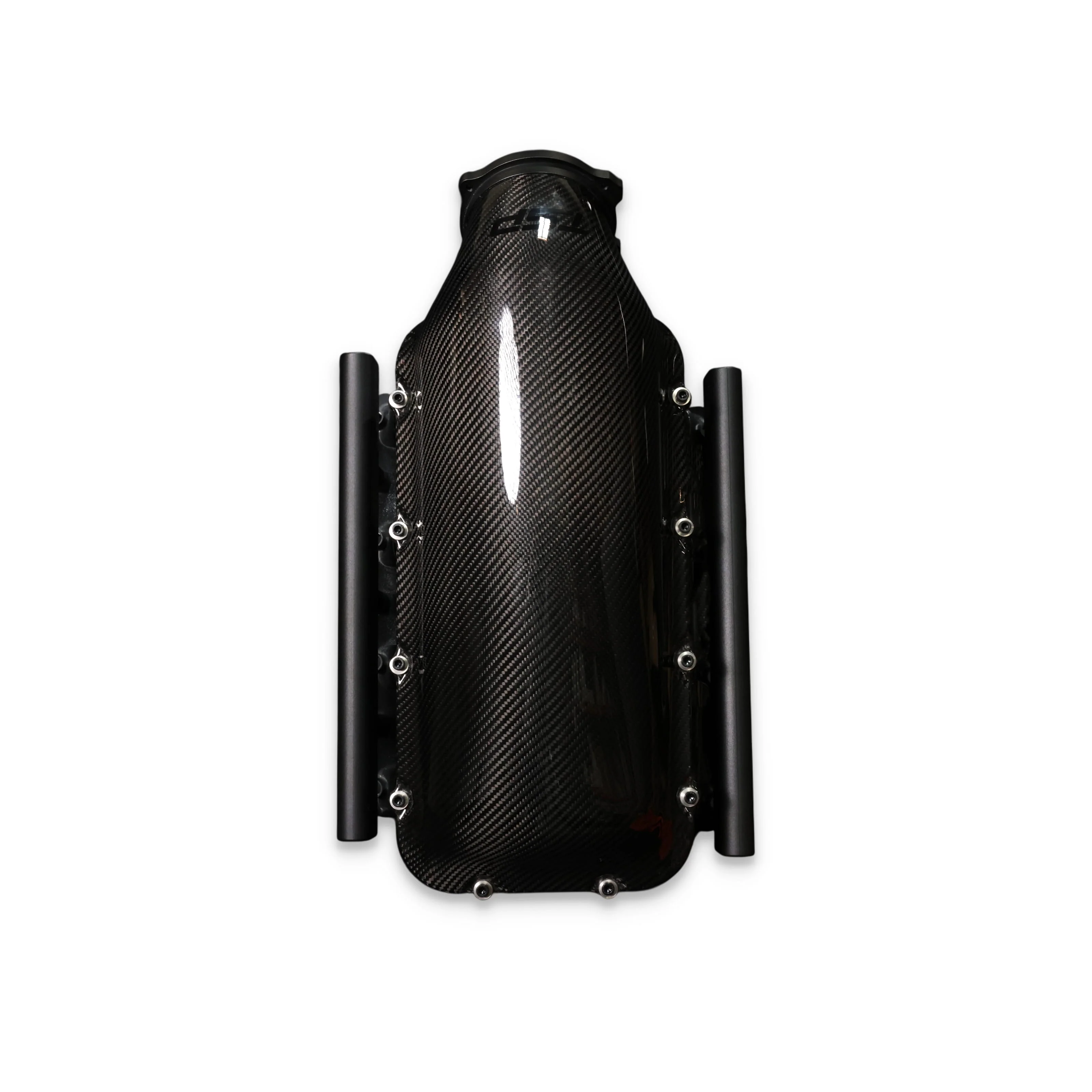 GM LS Gen III Cathedral Port Carbon Fiber Hi-Rise Intake Manifold - Image 3