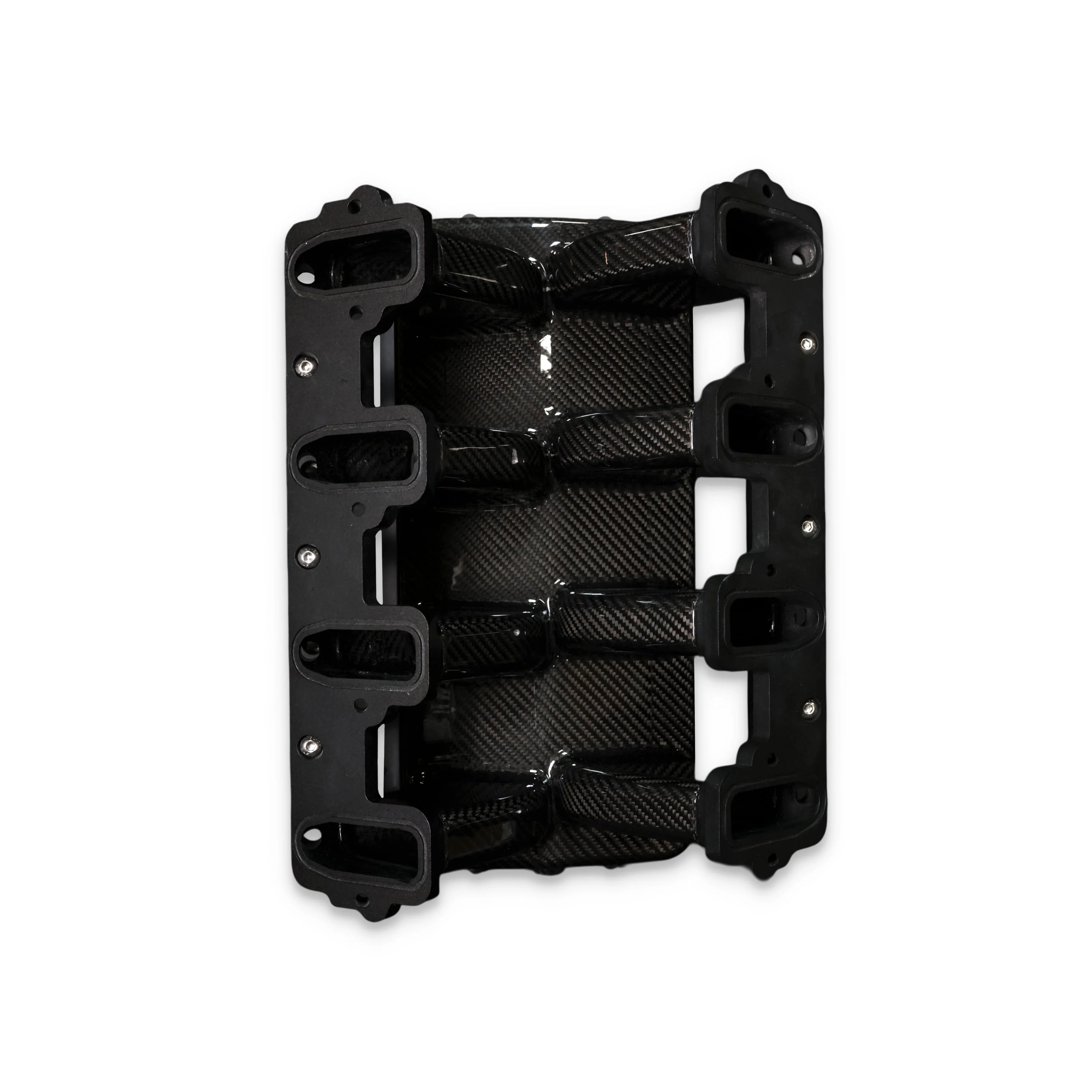 GM LS Gen III Cathedral Port Carbon Fiber Hi-Rise Intake Manifold - Image 4