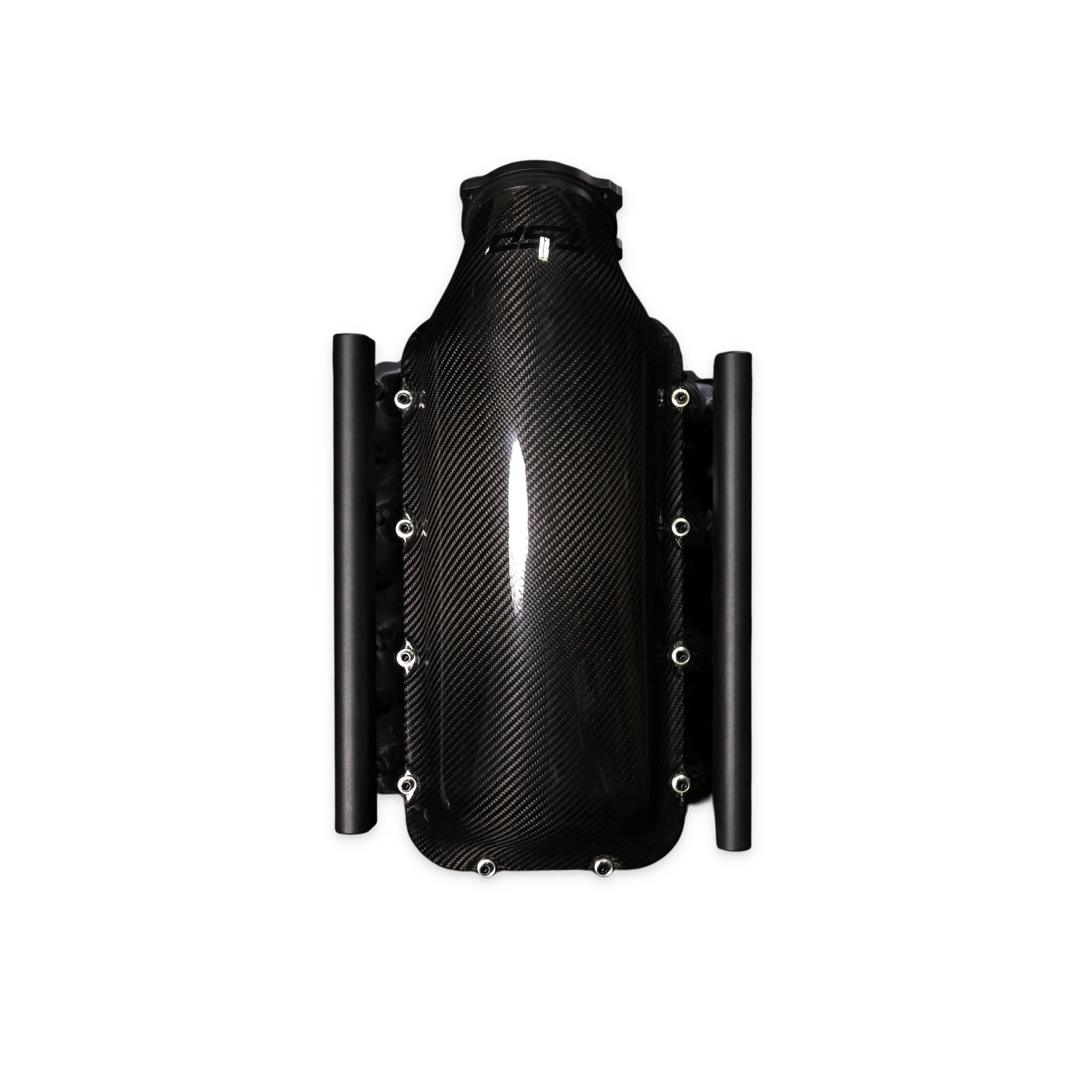 GM LS Gen III Cathedral Port Carbon Fiber Low-Rise Intake Manifold - Image 3