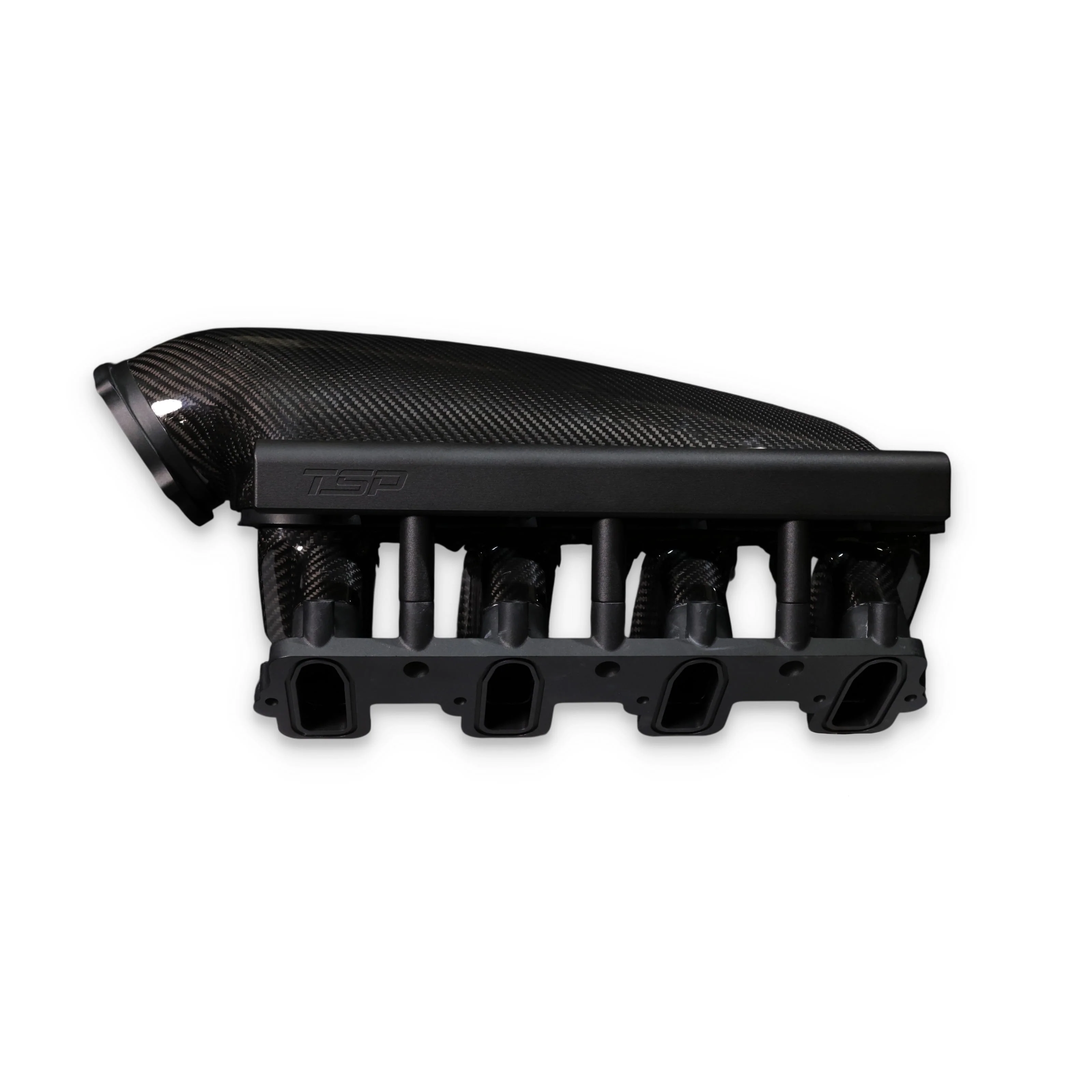 GM LS Gen III Cathedral Port Carbon Fiber Low-Rise Intake Manifold - Image 5