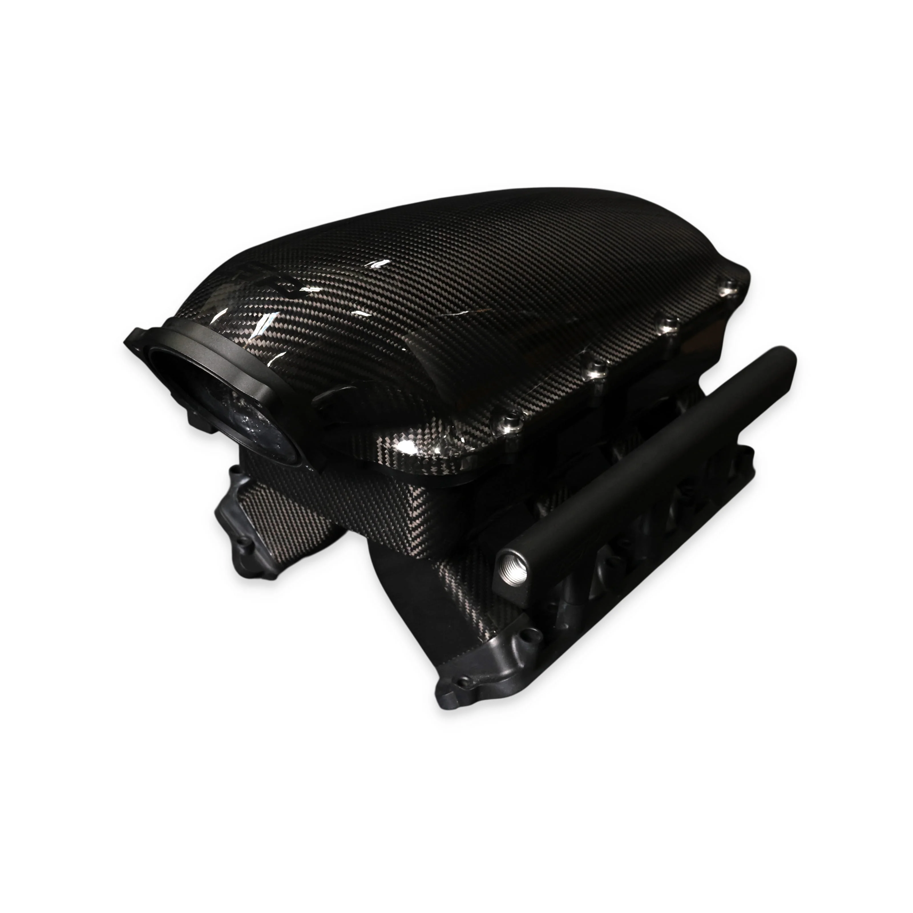 GM LS Gen IV Rectangle Port Carbon Fiber Hi-Rise Intake Manifold