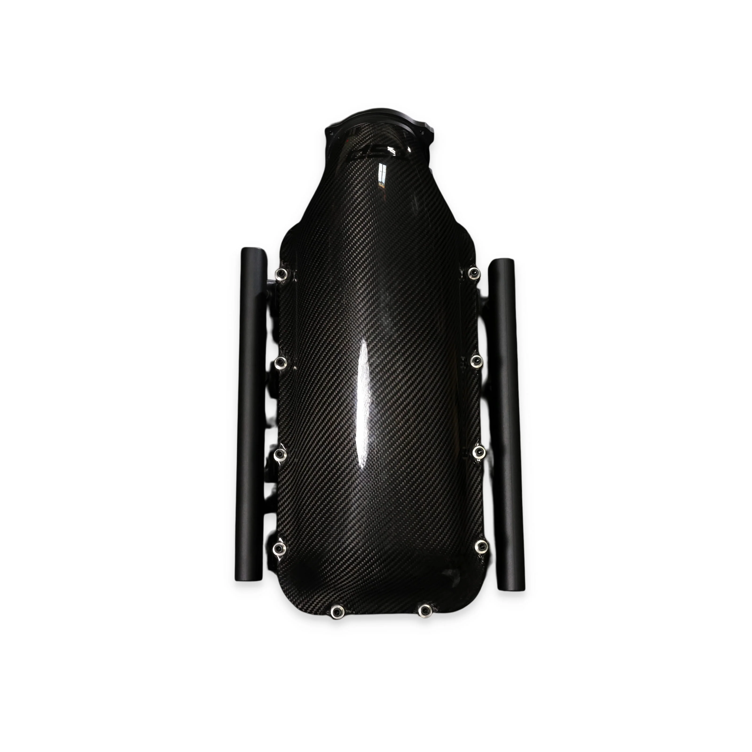 GM LS Gen IV Rectangle Port Carbon Fiber Hi-Rise Intake Manifold - Image 3
