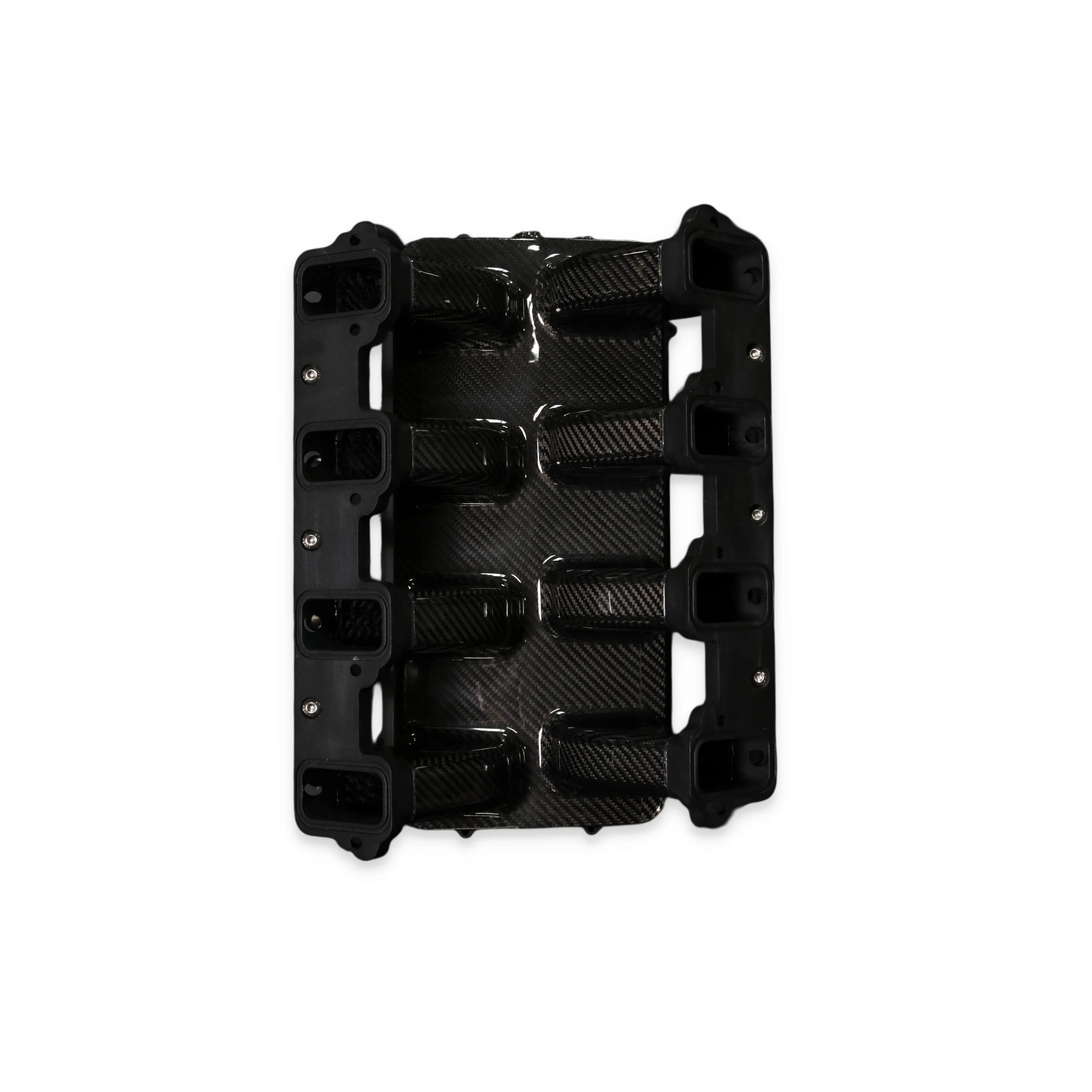 GM LS Gen IV Rectangle Port Carbon Fiber Hi-Rise Intake Manifold - Image 4