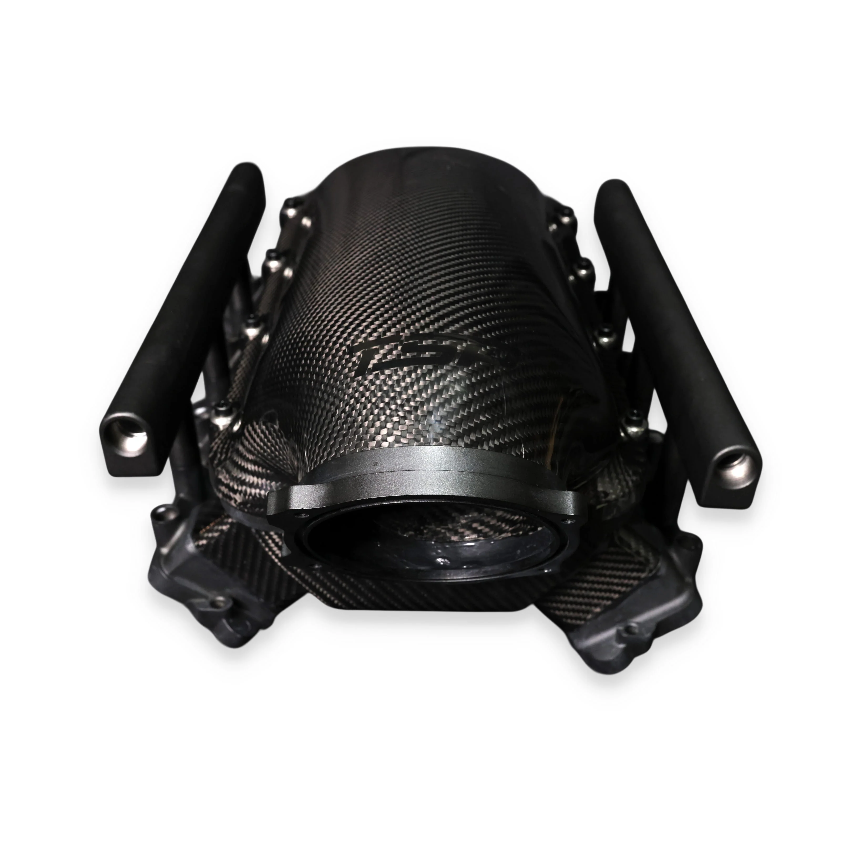 GM LS Gen IV Rectangle Port Carbon Fiber Low-Rise Intake Manifold - Image 2