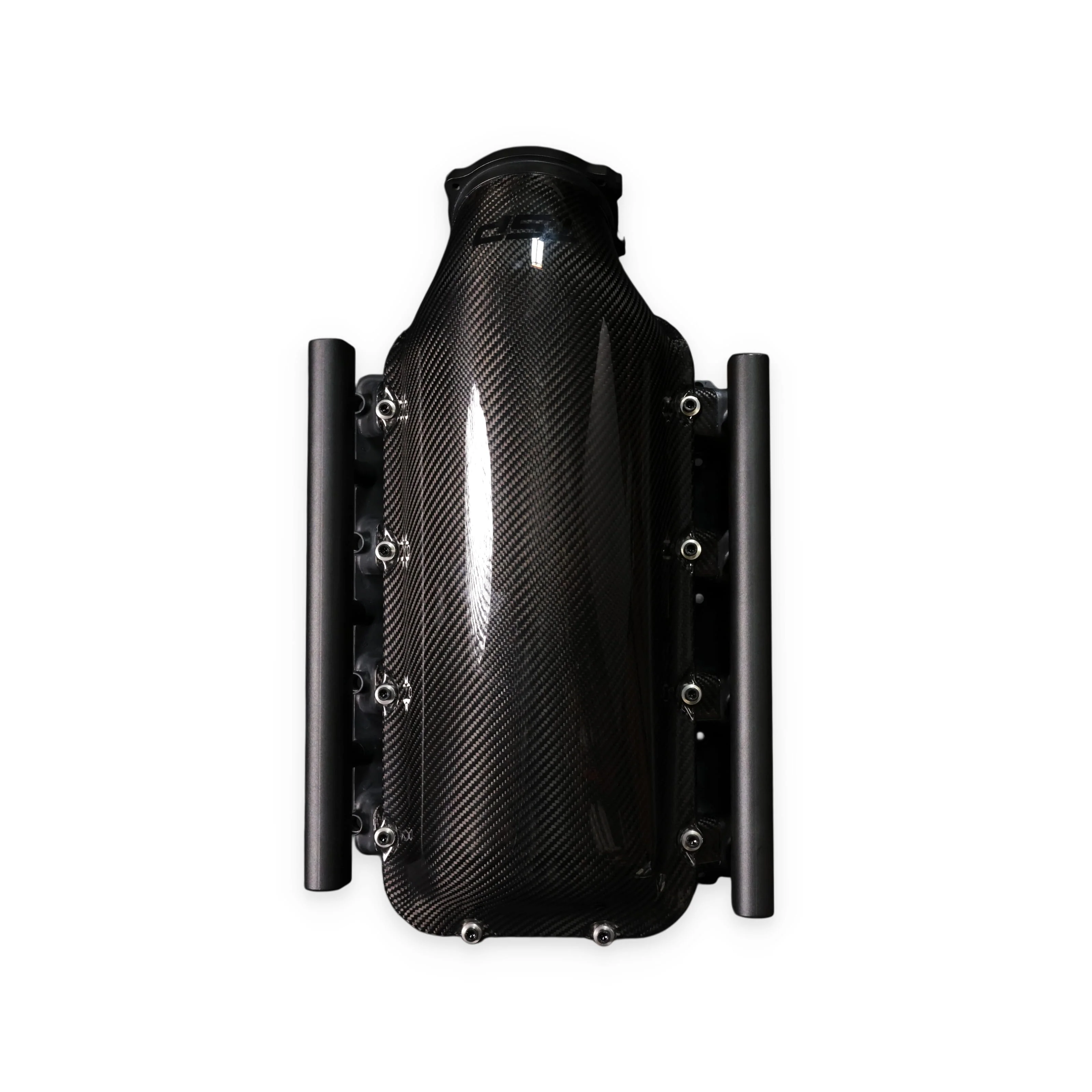GM LS Gen IV Rectangle Port Carbon Fiber Low-Rise Intake Manifold - Image 3