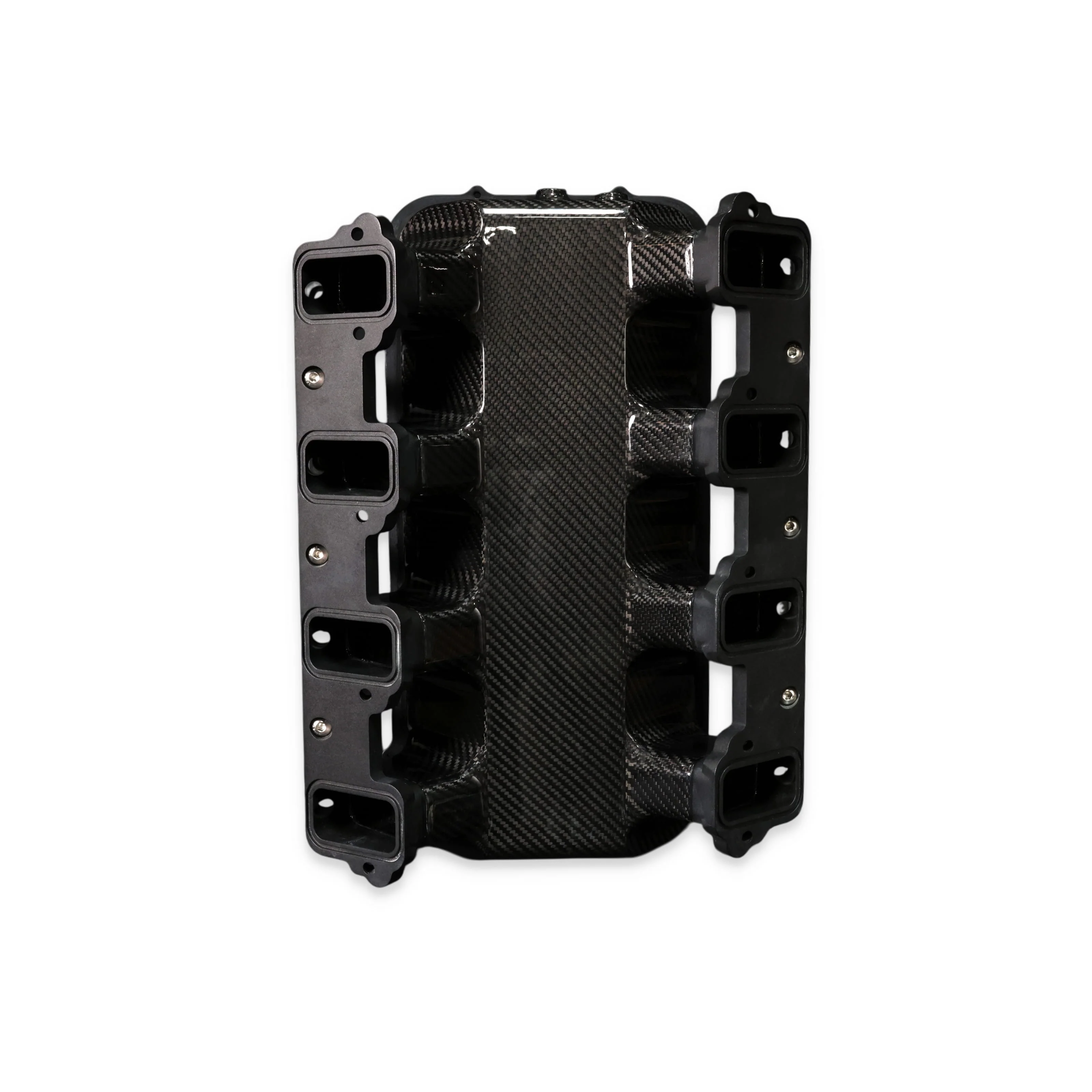 GM LS Gen IV Rectangle Port Carbon Fiber Low-Rise Intake Manifold - Image 4