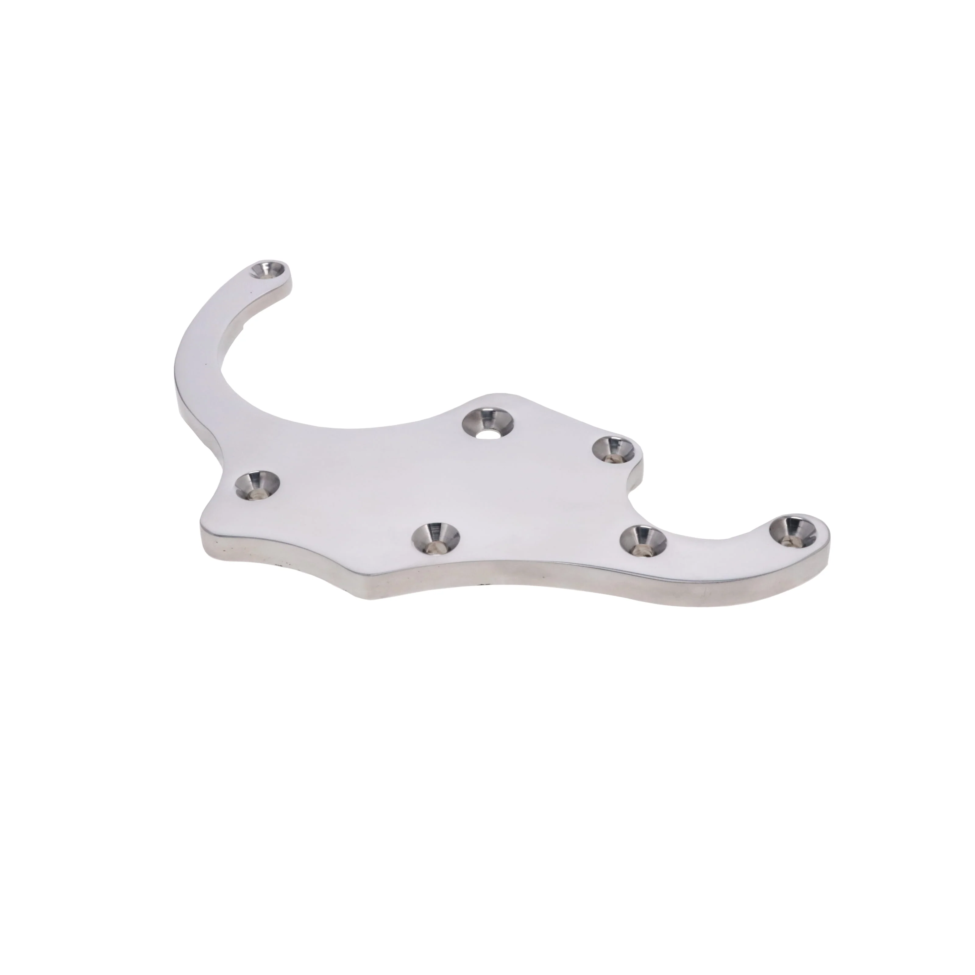 GM LS No A/C Serpentine Front Drive System Brackets, Pulleys, and Belt Tensioner - Polished - Image 3