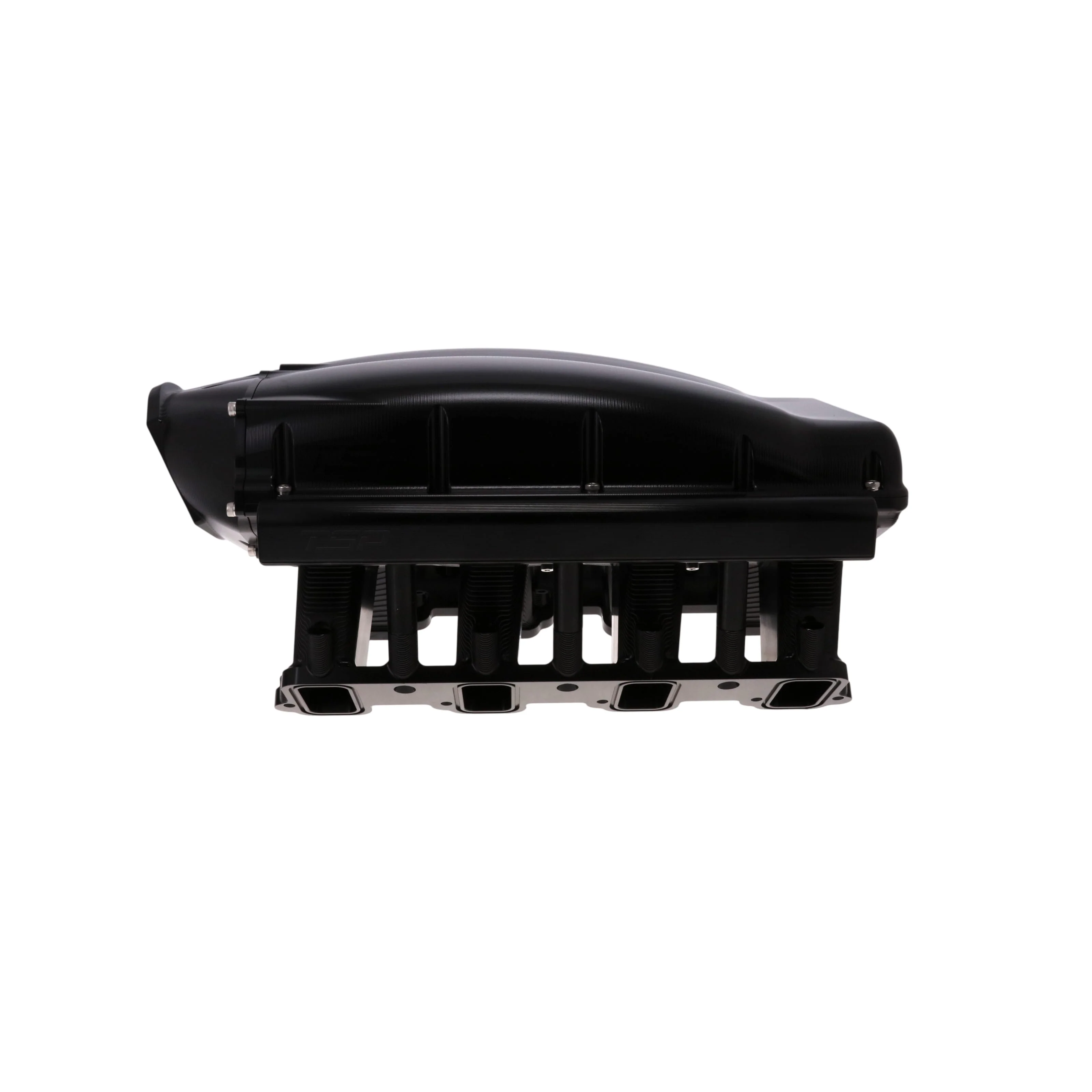 GM LS Rectangle Port V Series Billet Aluminum Hi-Rise Intake - Black - Image 2
