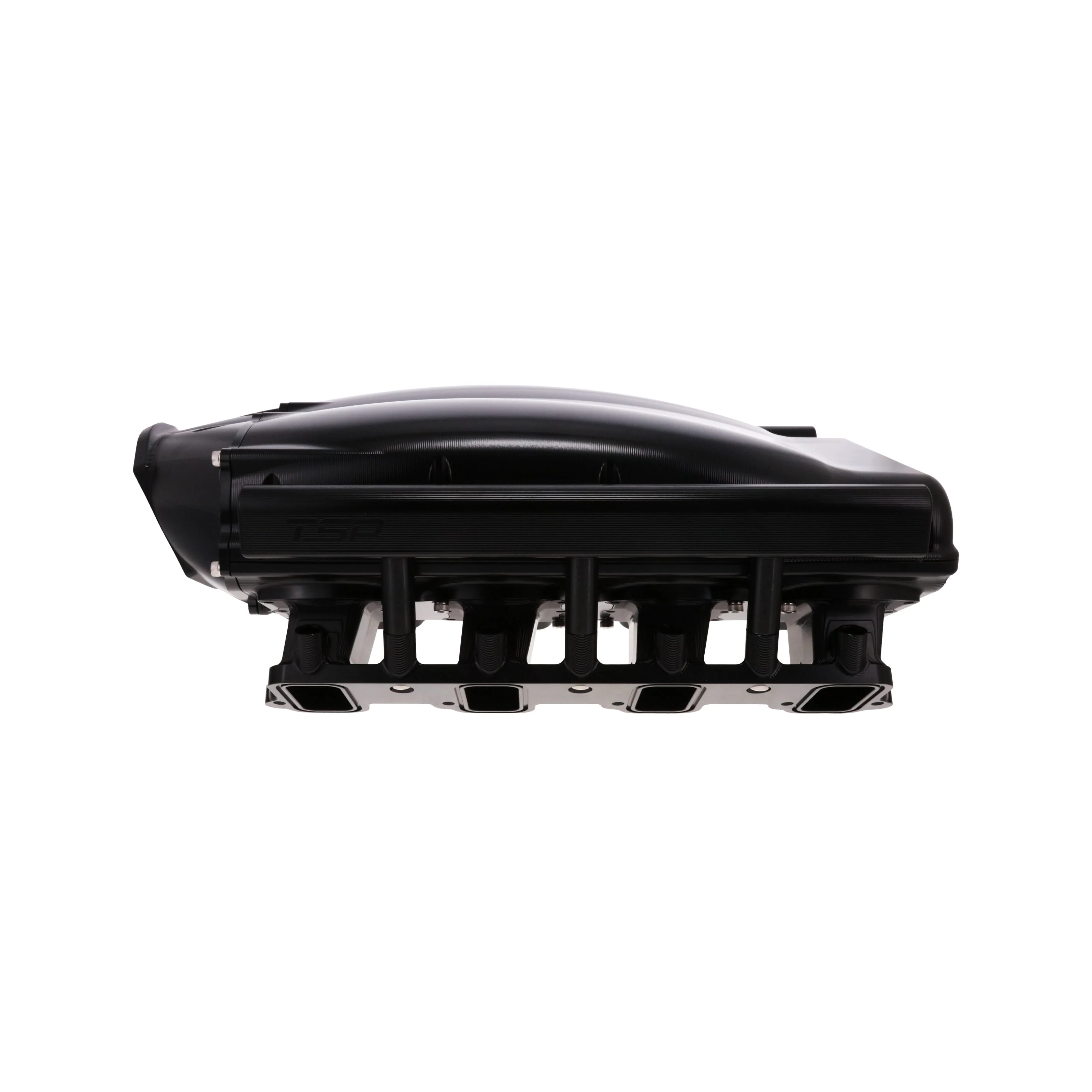 GM LS Rectangle Port V Series Billet Aluminum Low-Rise Intake Manifold - Black - Image 3