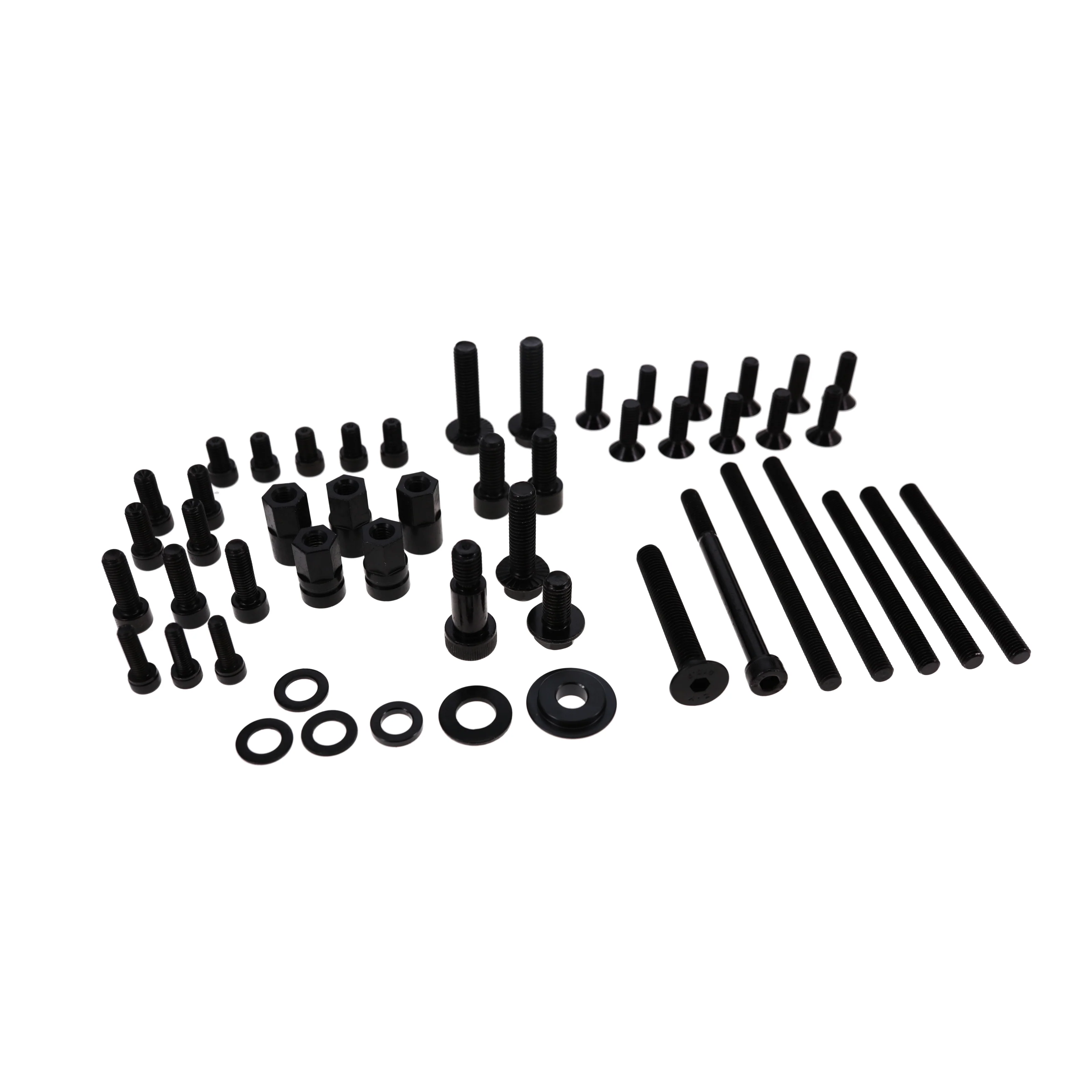 GM LS Serpentine Front Drive System Brackets, Pulleys, and Belt Tensioner - Black - Image 5