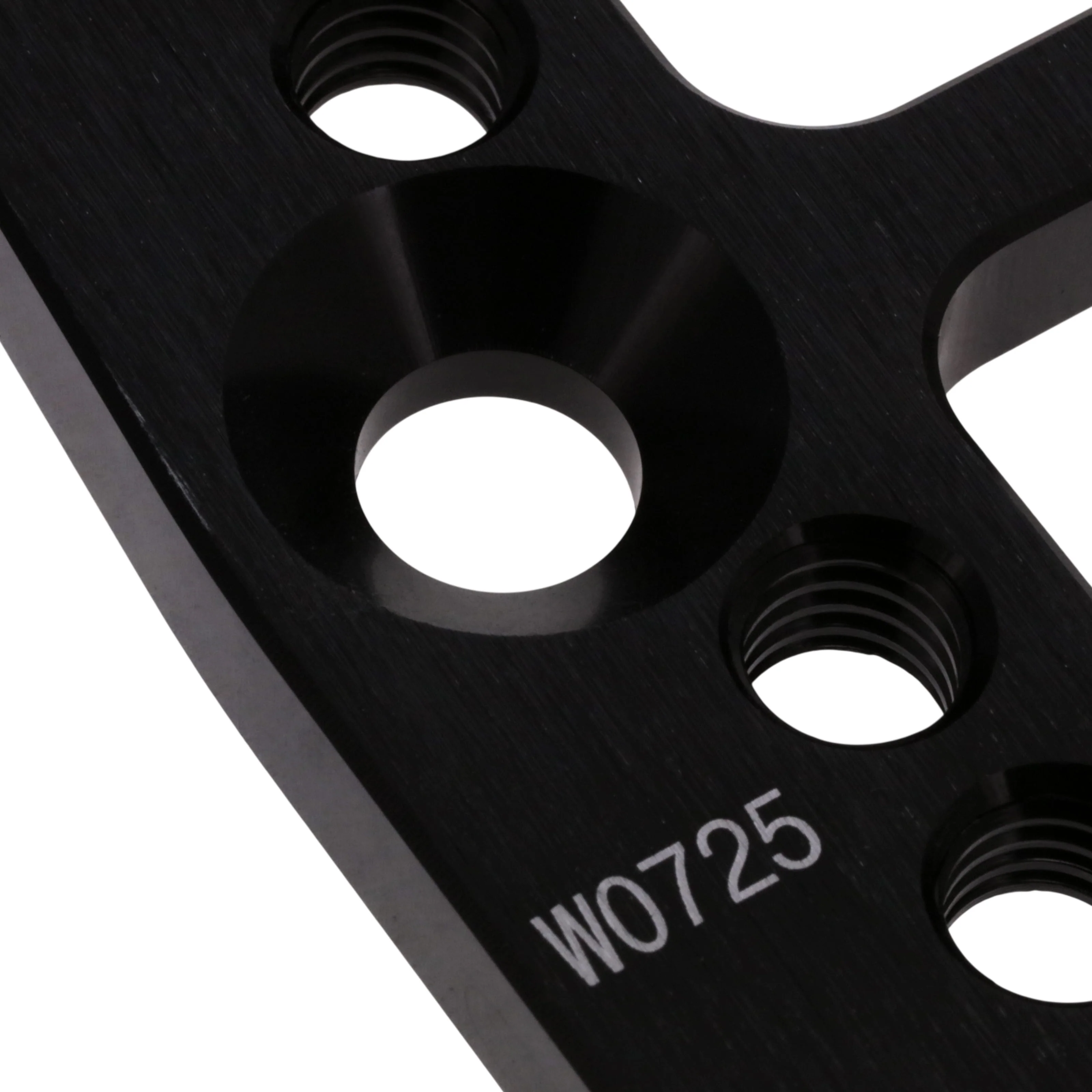 GM LS to Small Block/Big Block Chevy Motor Mount Adapter Plates - Black - Image 4