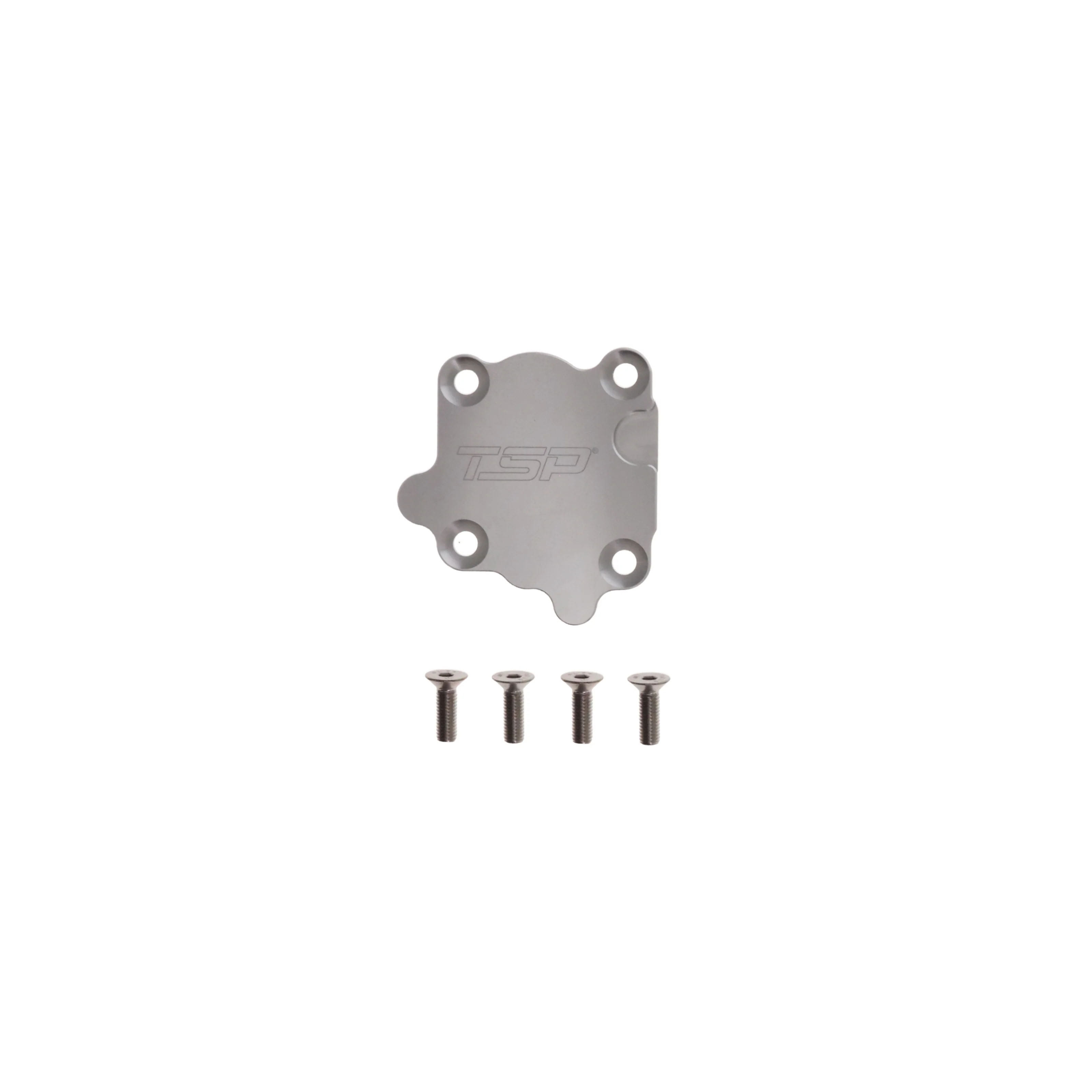 GM LT Billet Aluminum Vacuum Pump Delete Cover - Image 2