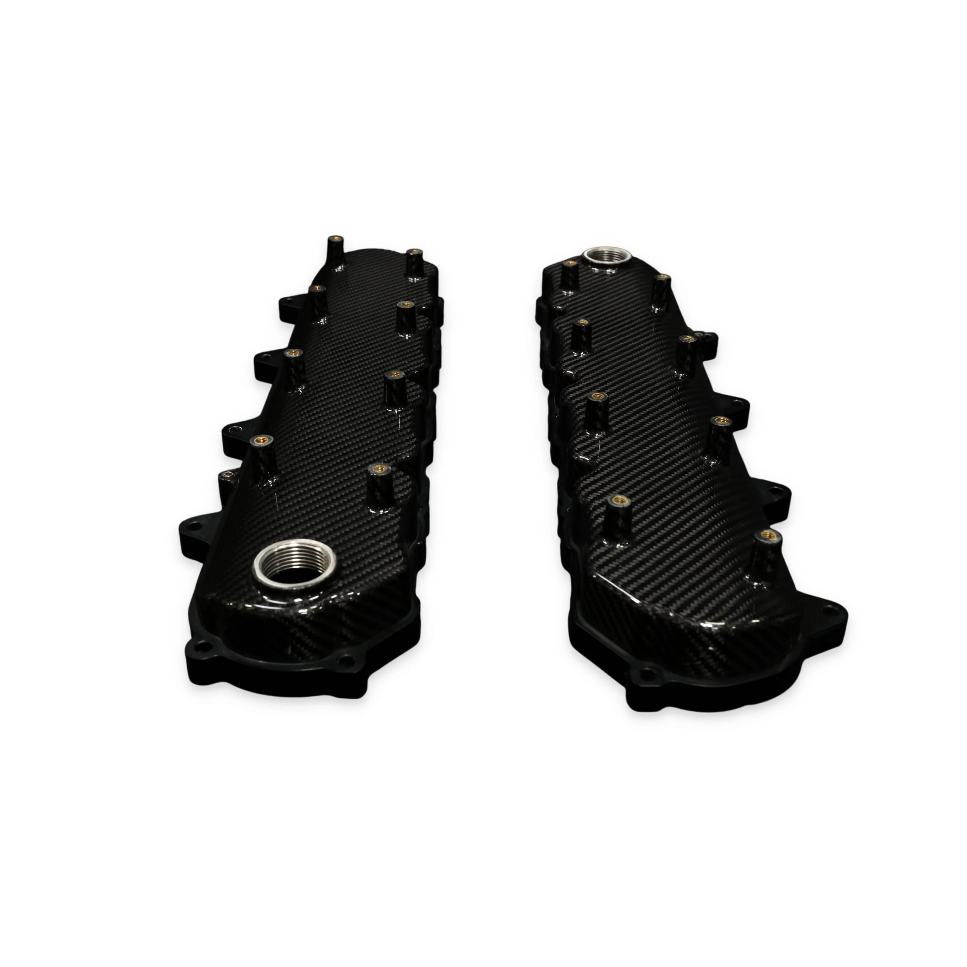 GM LT Black Carbon Fiber Valve Covers - Image 2
