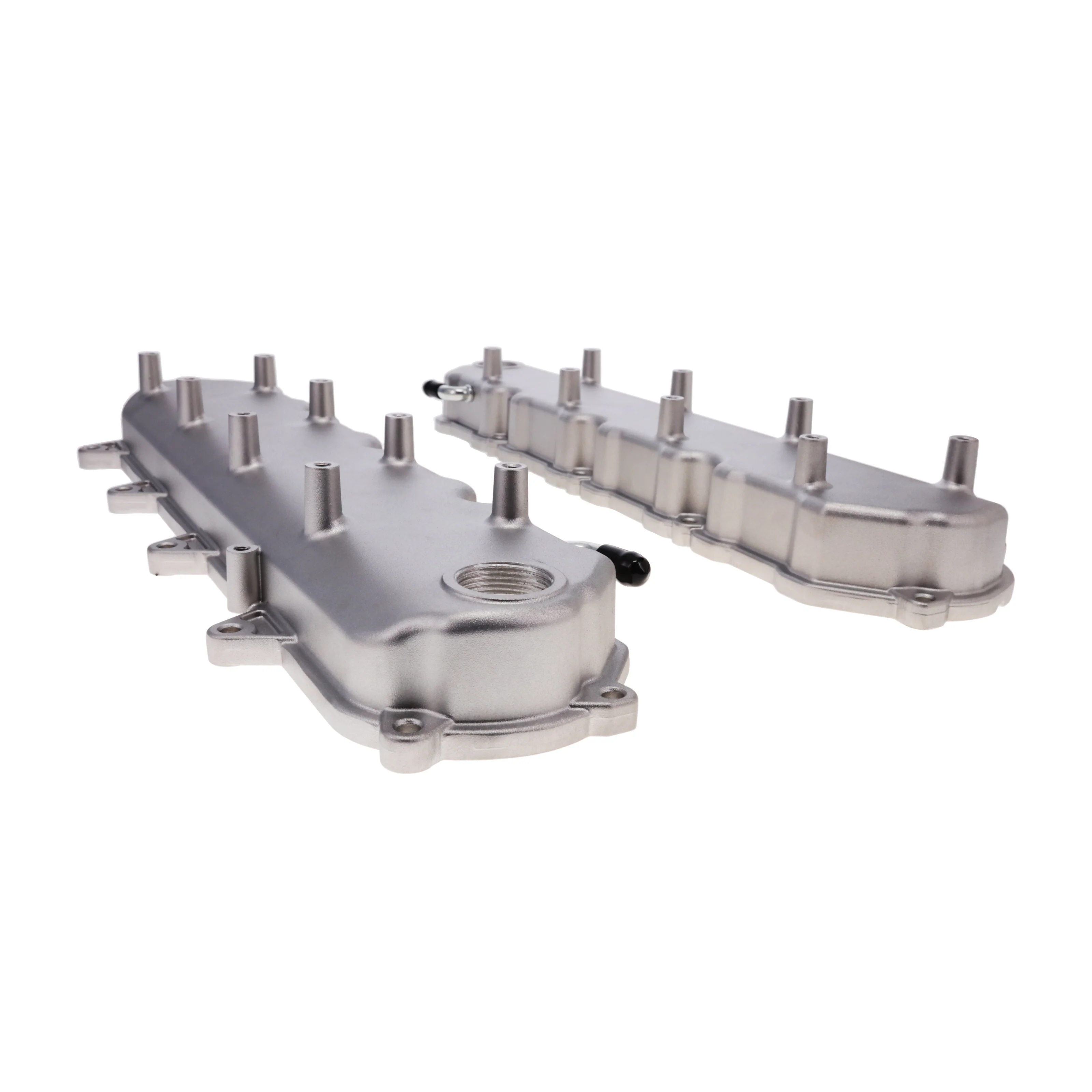 GM LT Cast Aluminum Valve Covers with Coil Mounts - Satin - Image 5