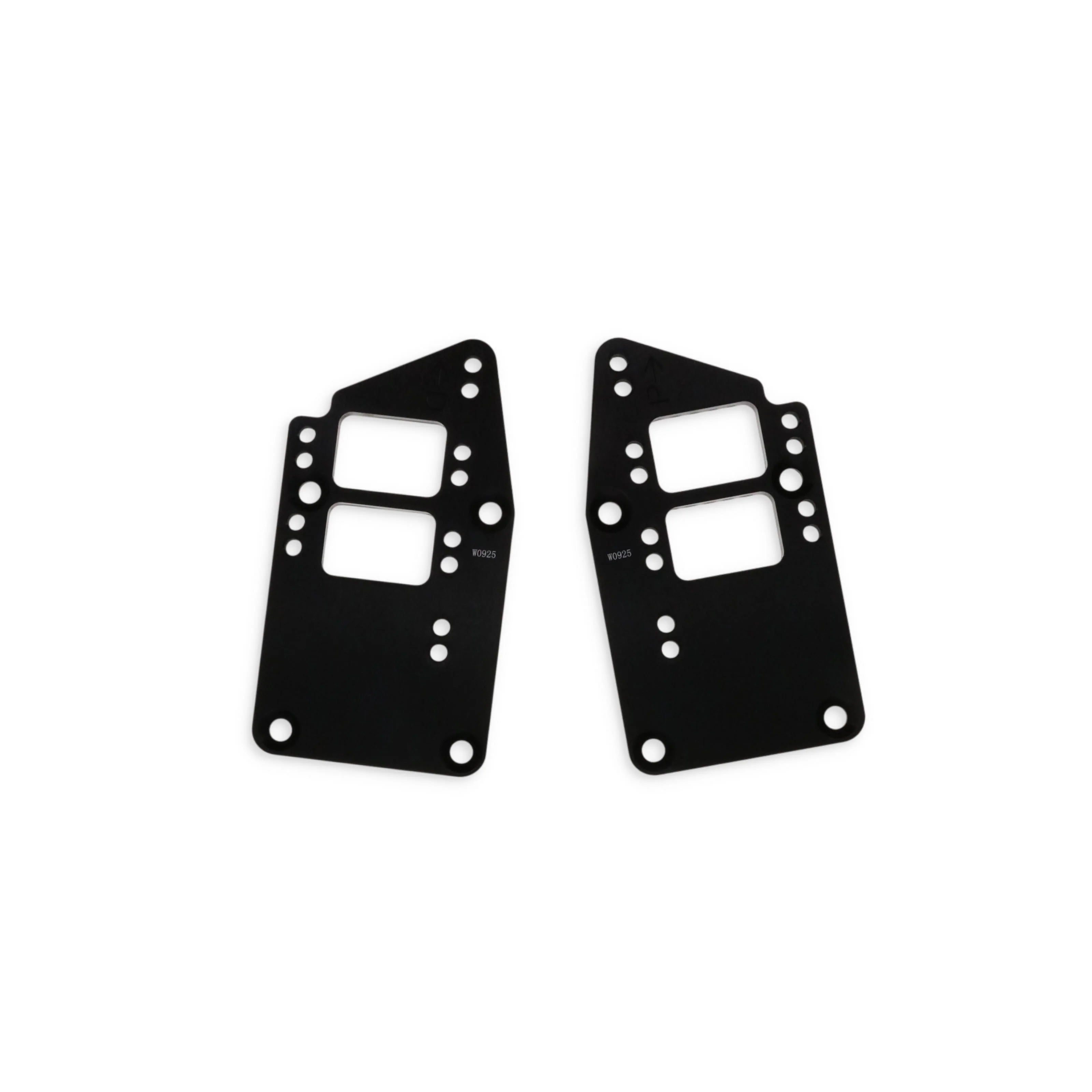 GM LT Gen V to Small Block/Big Block Chevy Motor Mount Adapter Plates - Black - Image 3