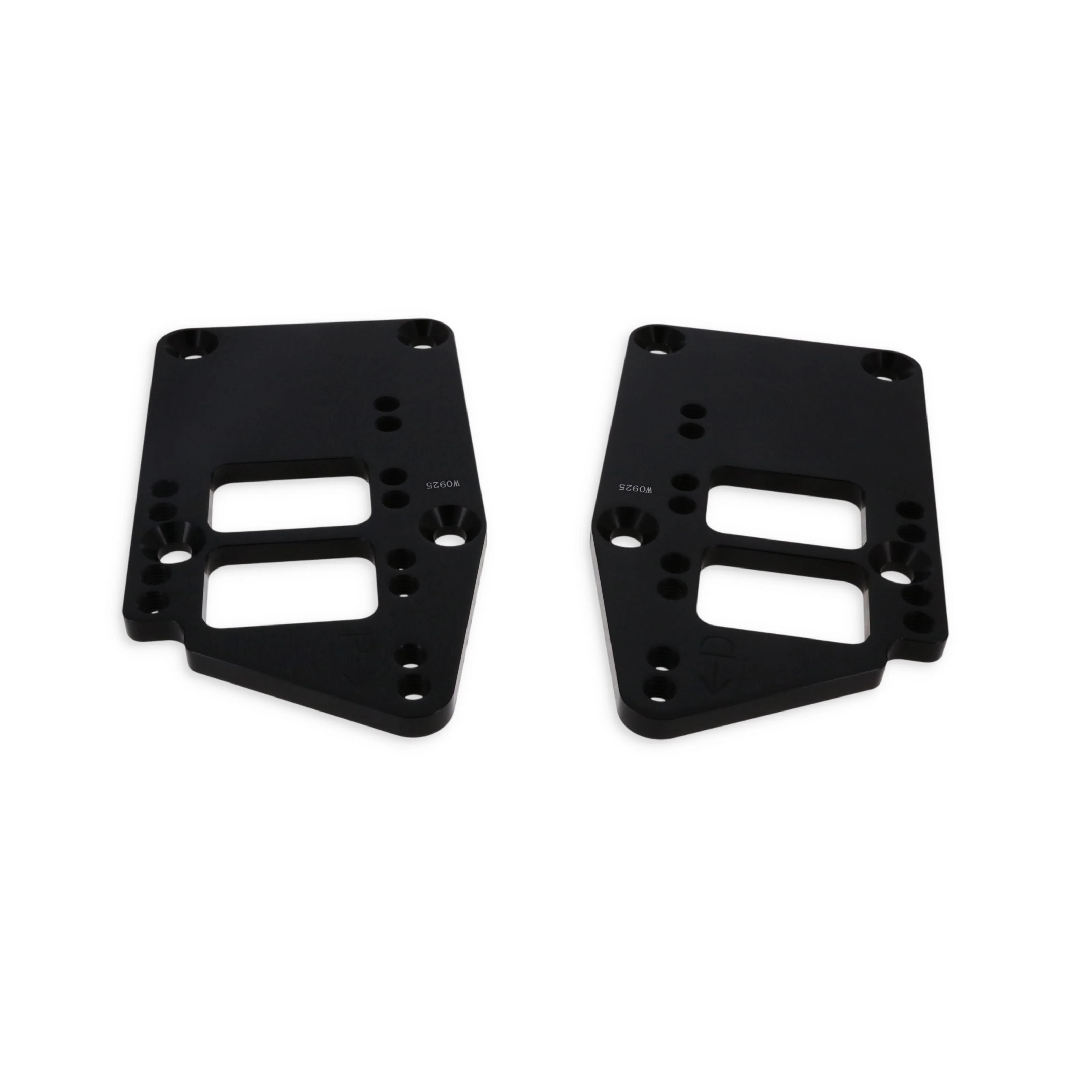 GM LT Gen V to Small Block/Big Block Chevy Motor Mount Adapter Plates - Black - Image 4