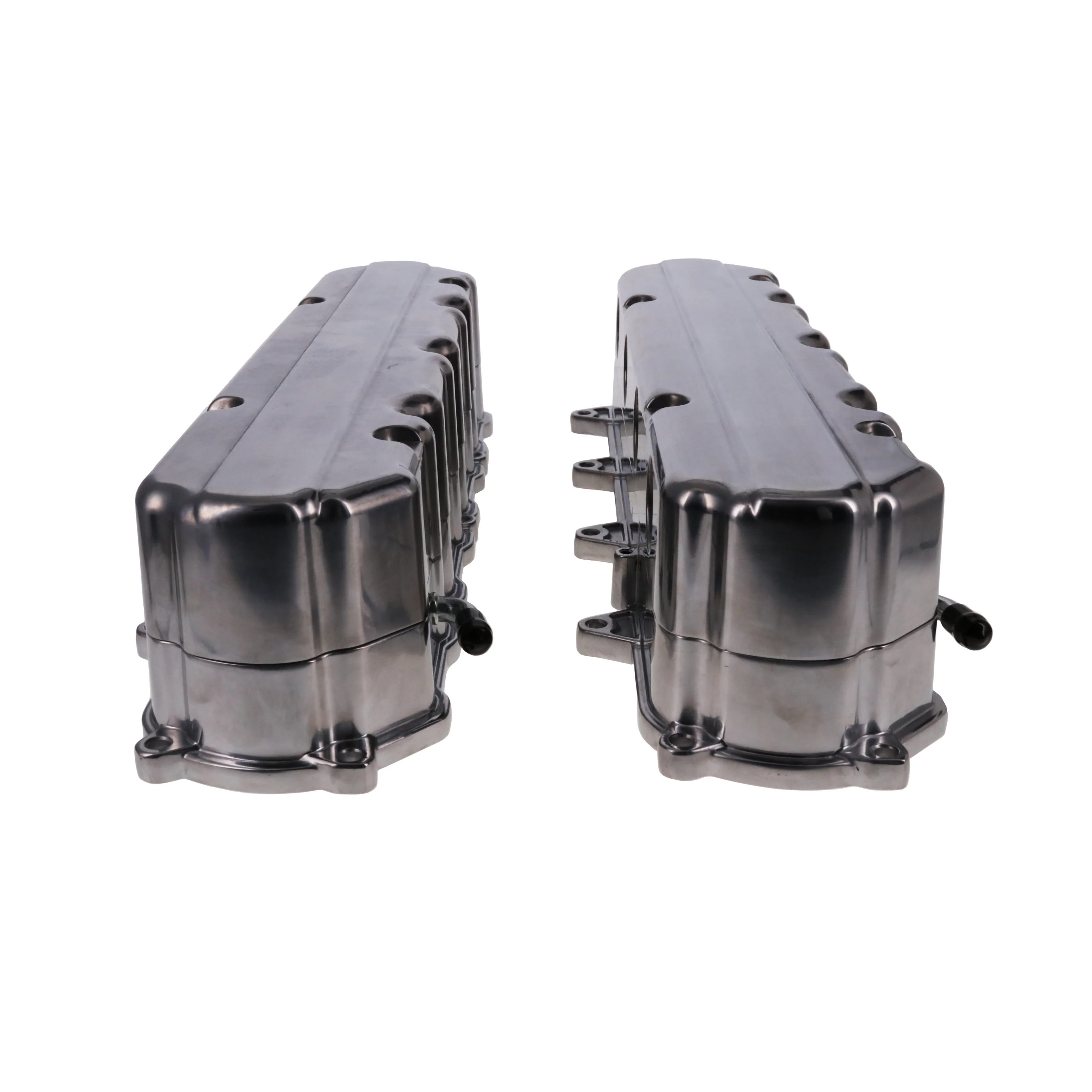 GM LT Smooth Cast Aluminum Valve Covers with Coil Mounts and Covers - Polished - Image 4